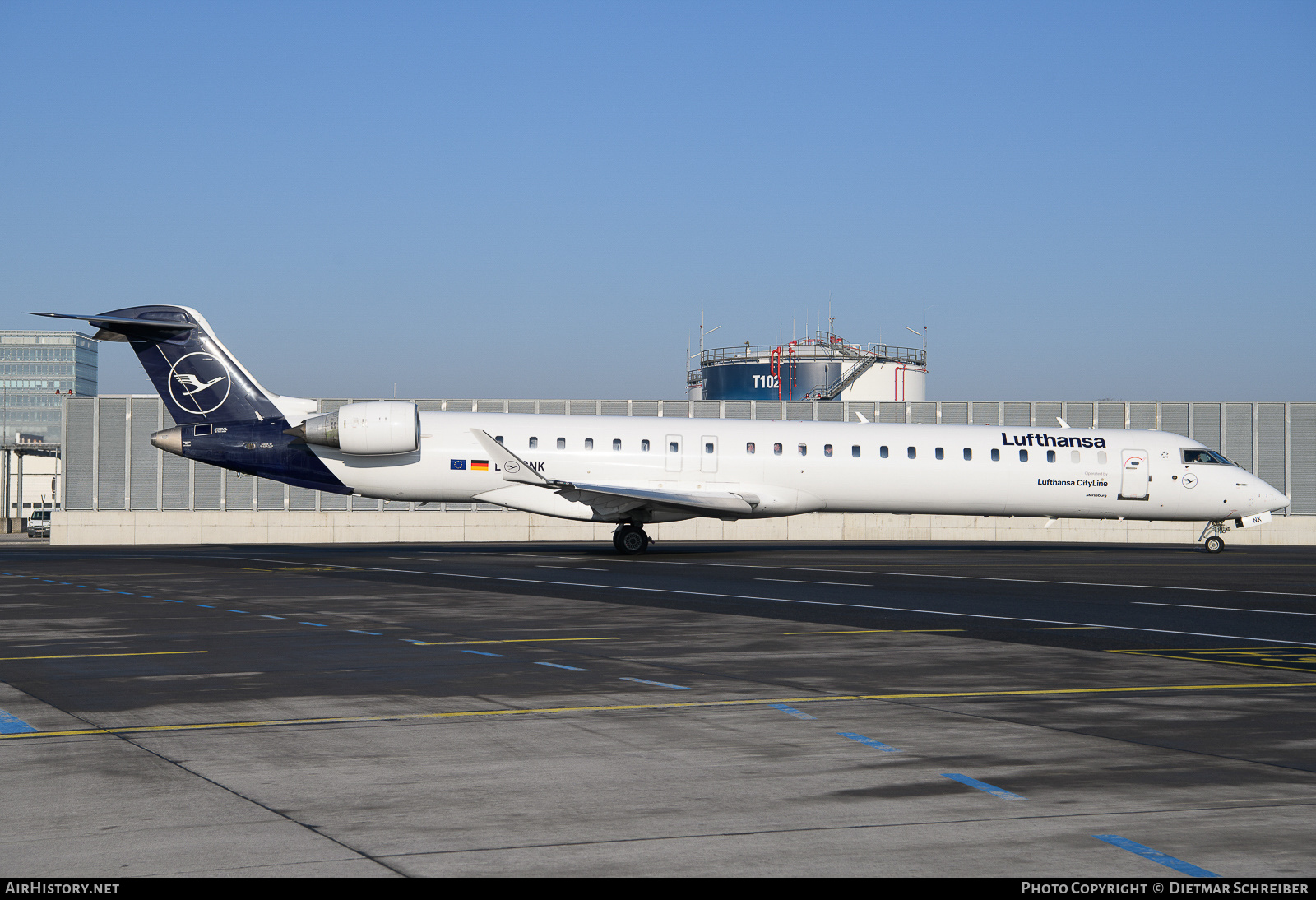 Aircraft Photo of D-ACNK | Bombardier CRJ-900LR (CL-600-2D24) | Lufthansa | AirHistory.net #655183