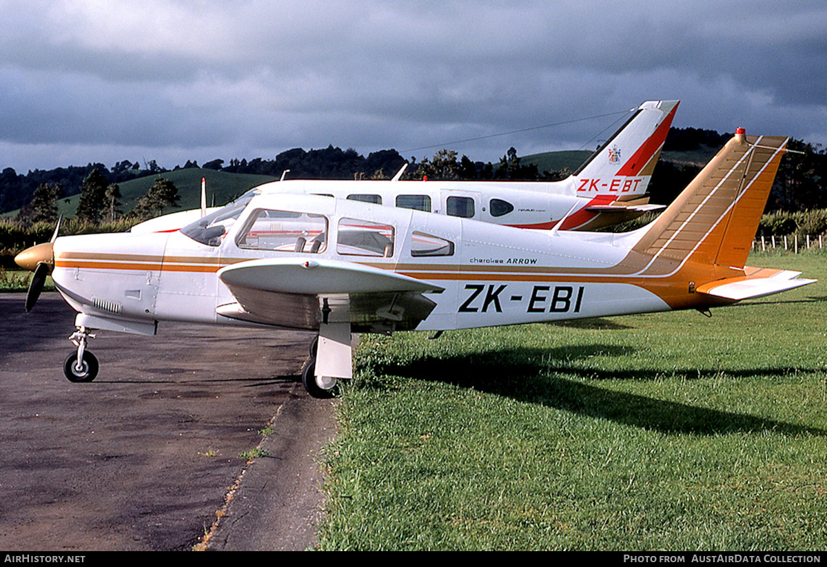 Aircraft Photo of ZK-EBI | Piper PA-28R-200 Cherokee Arrow II | AirHistory.net #655193