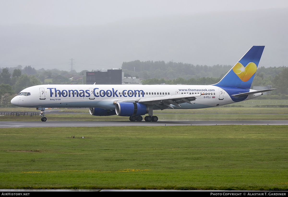 Aircraft Photo of G-FCLI | Boeing 757-28A | Thomas Cook Airlines | AirHistory.net #655205