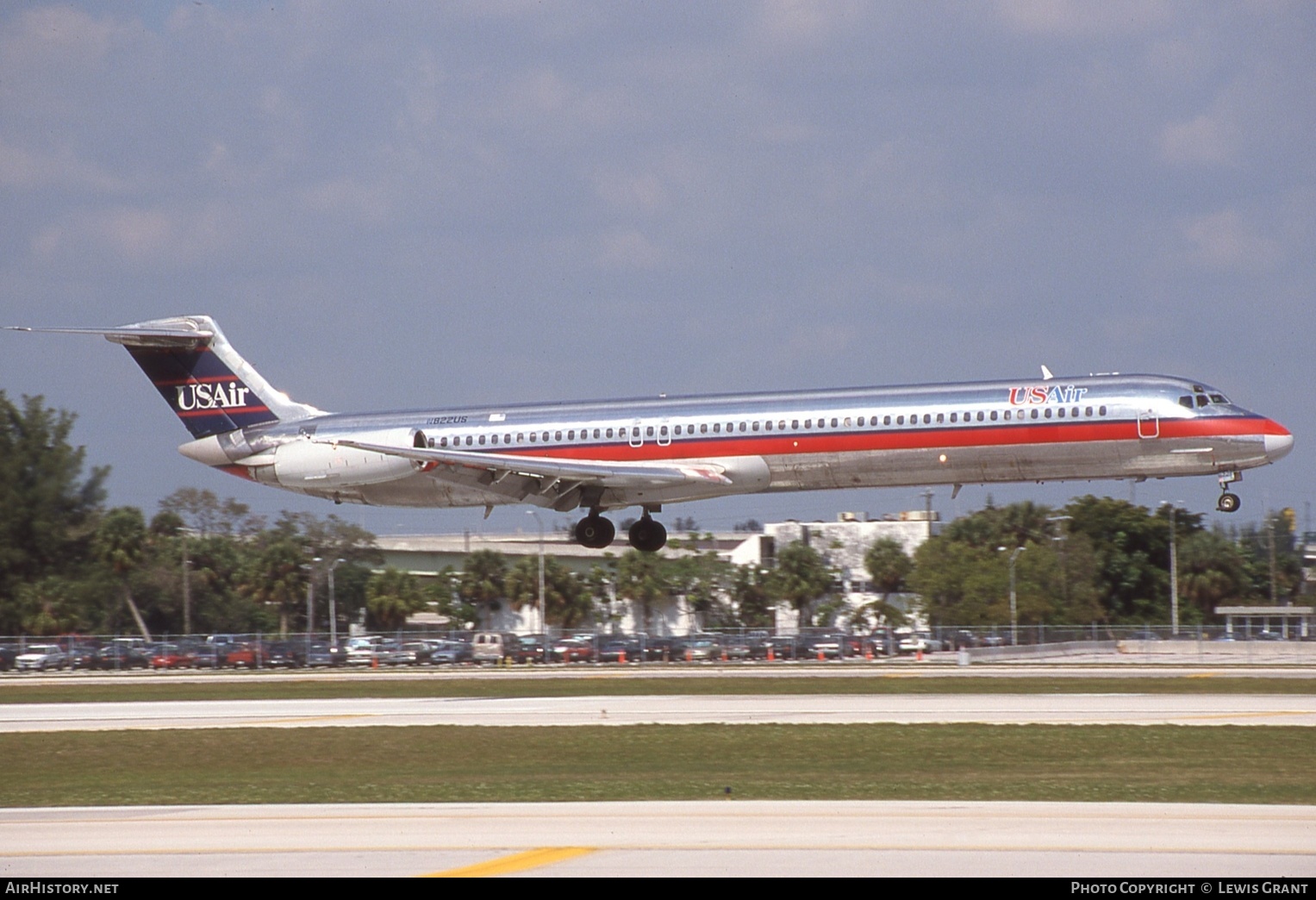Aircraft Photo of N822US | McDonnell Douglas MD-82 (DC-9-82) | USAir | AirHistory.net #655218
