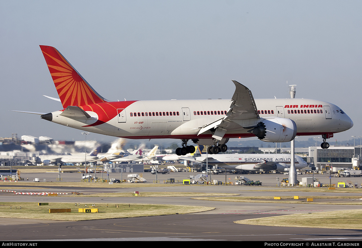 Aircraft Photo of VT-ANP | Boeing 787-8 Dreamliner | Air India | AirHistory.net #655223
