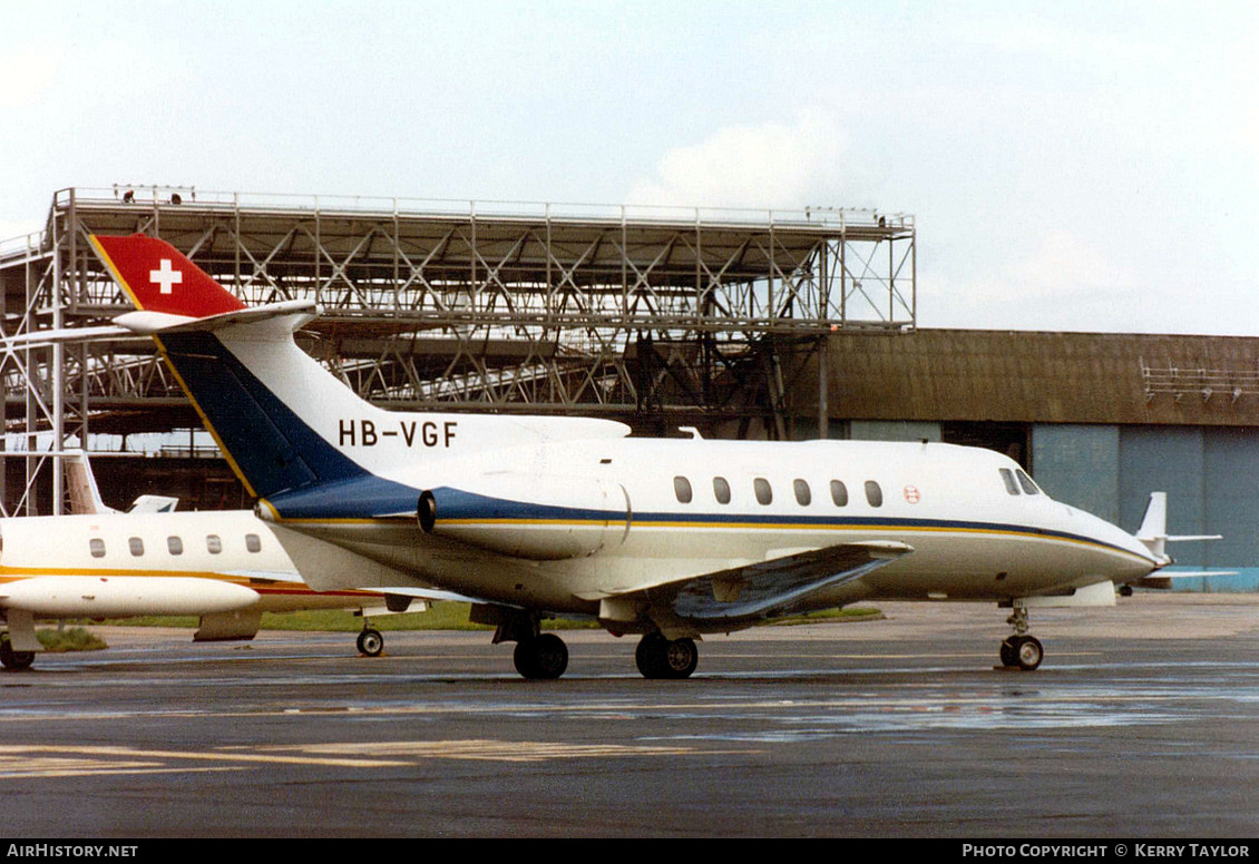 Aircraft Photo of HB-VGF | British Aerospace HS-125-700B | AirHistory.net #655251