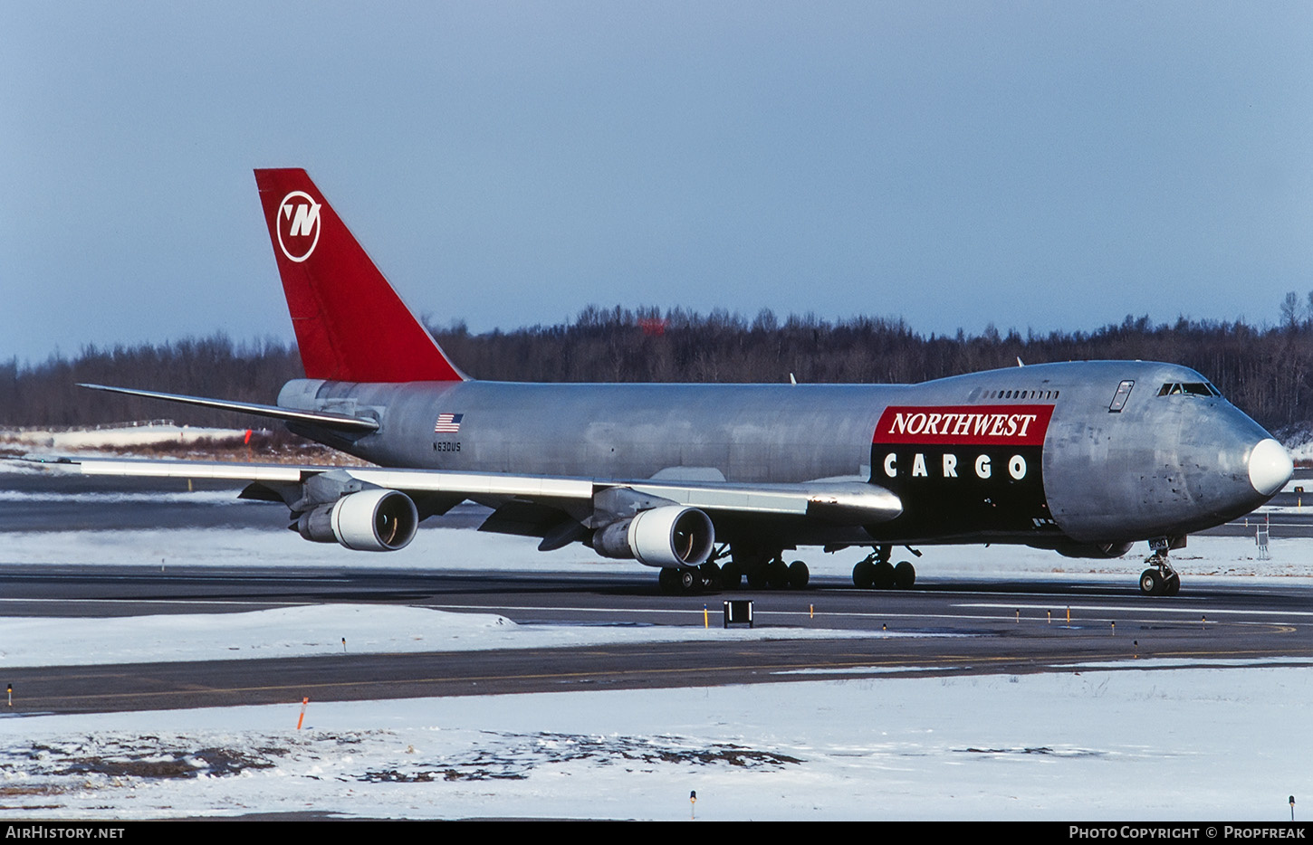 Aircraft Photo of N630US | Boeing 747-2J9F | Northwest Airlines Cargo | AirHistory.net #655256
