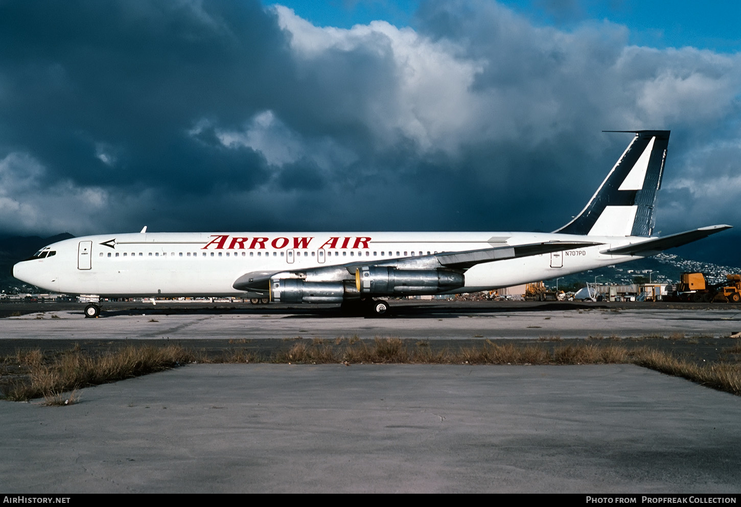 Aircraft Photo of N707PD | Boeing 707-347C | Arrow Air | AirHistory.net #655257