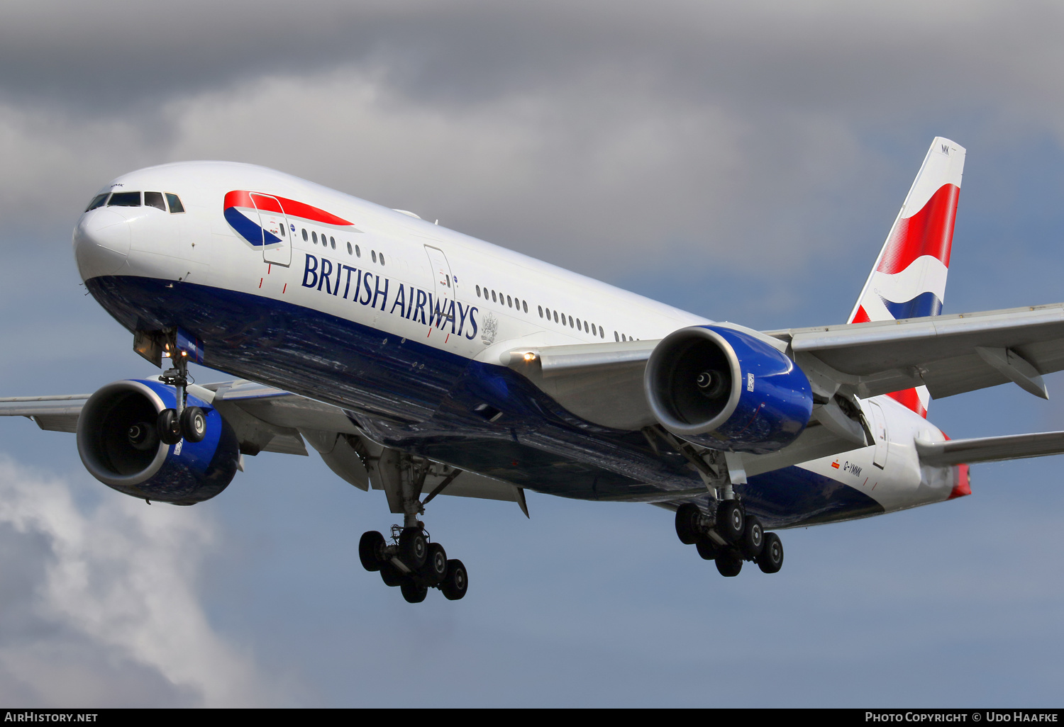 Aircraft Photo of G-YMMK | Boeing 777-236/ER | British Airways | AirHistory.net #655265