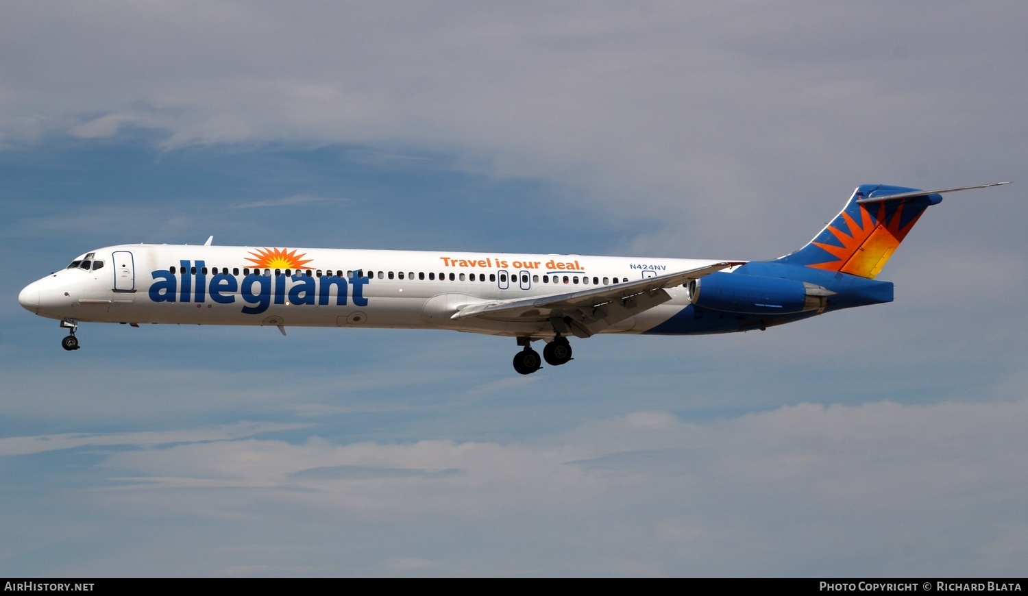 Aircraft Photo of N424NV | McDonnell Douglas MD-83 (DC-9-83) | Allegiant Air | AirHistory.net #655267