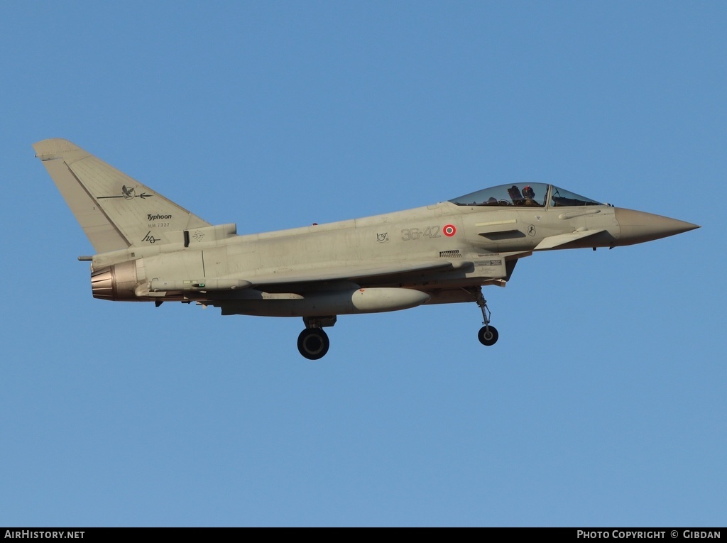 Aircraft Photo of MM7327 | Eurofighter EF-2000 Typhoon S | Italy - Air Force | AirHistory.net #655269