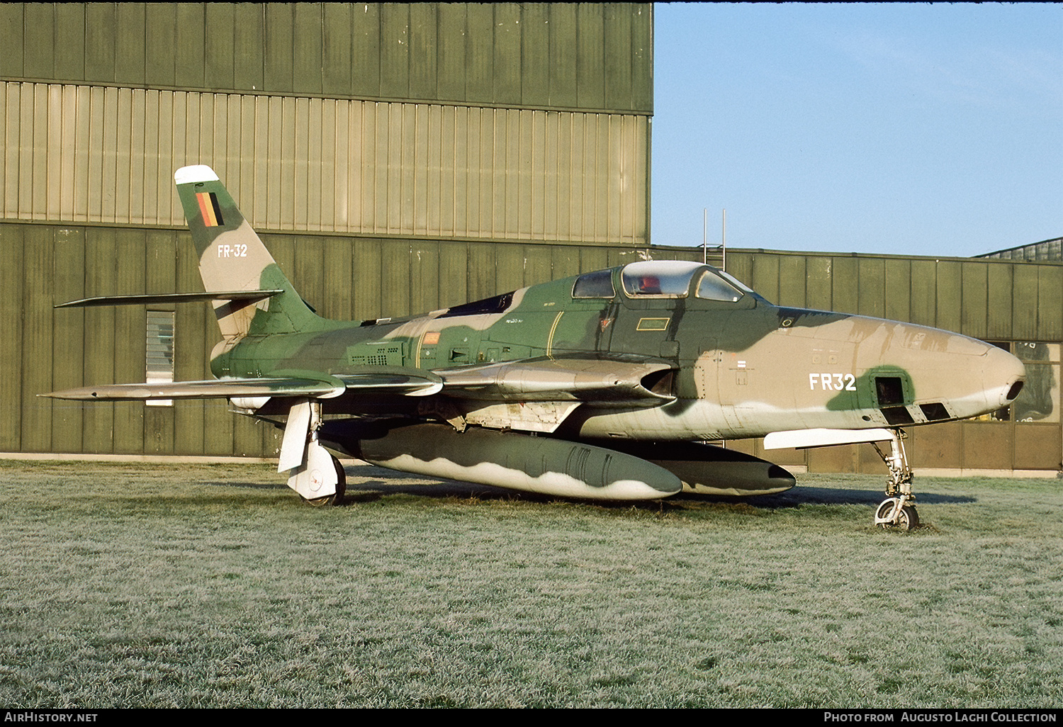 Aircraft Photo of FR32 | Republic RF-84F Thunderflash | Belgium - Air Force | AirHistory.net #655277