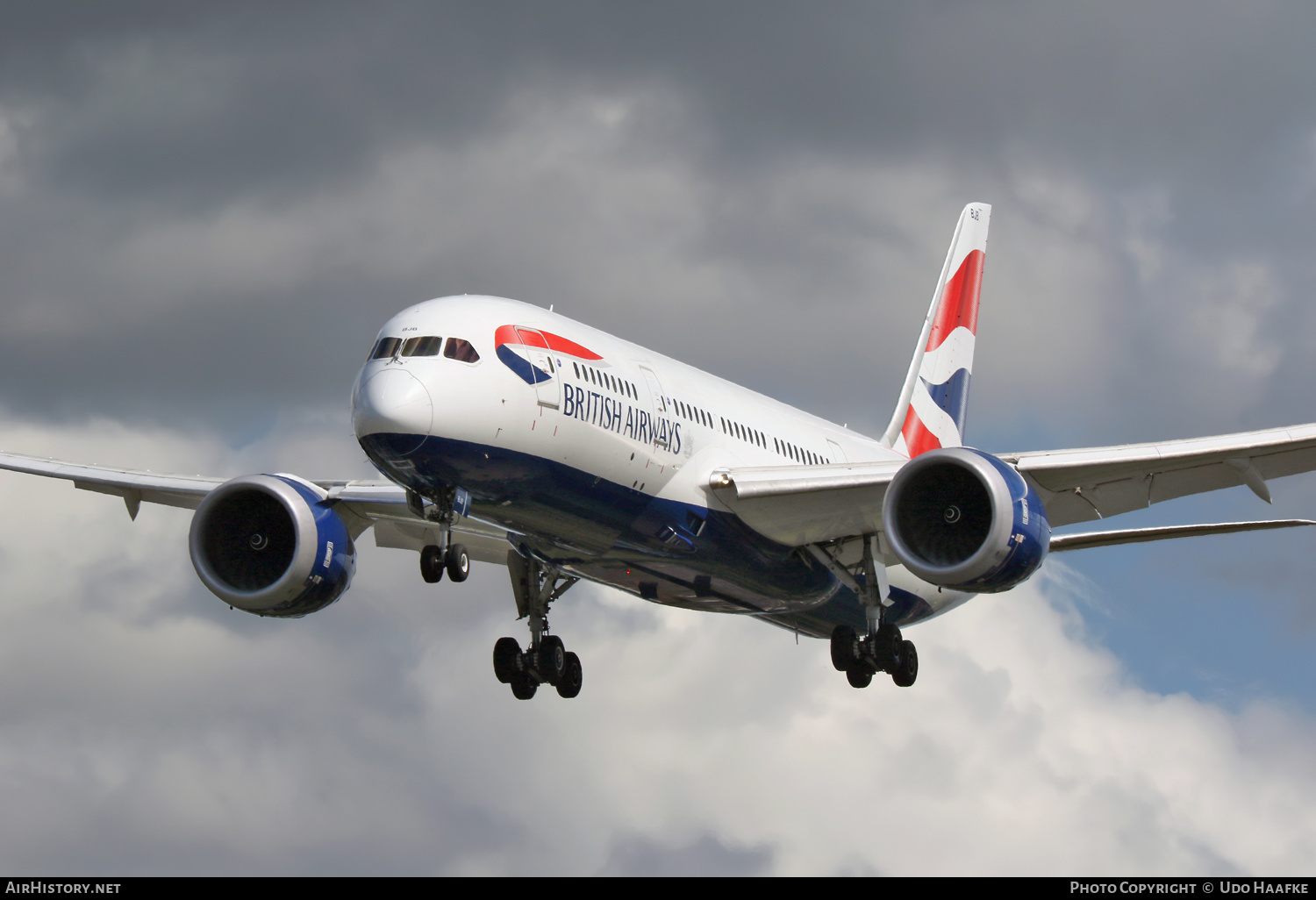 Aircraft Photo of G-ZBJB | Boeing 787-8 Dreamliner | British Airways | AirHistory.net #655283