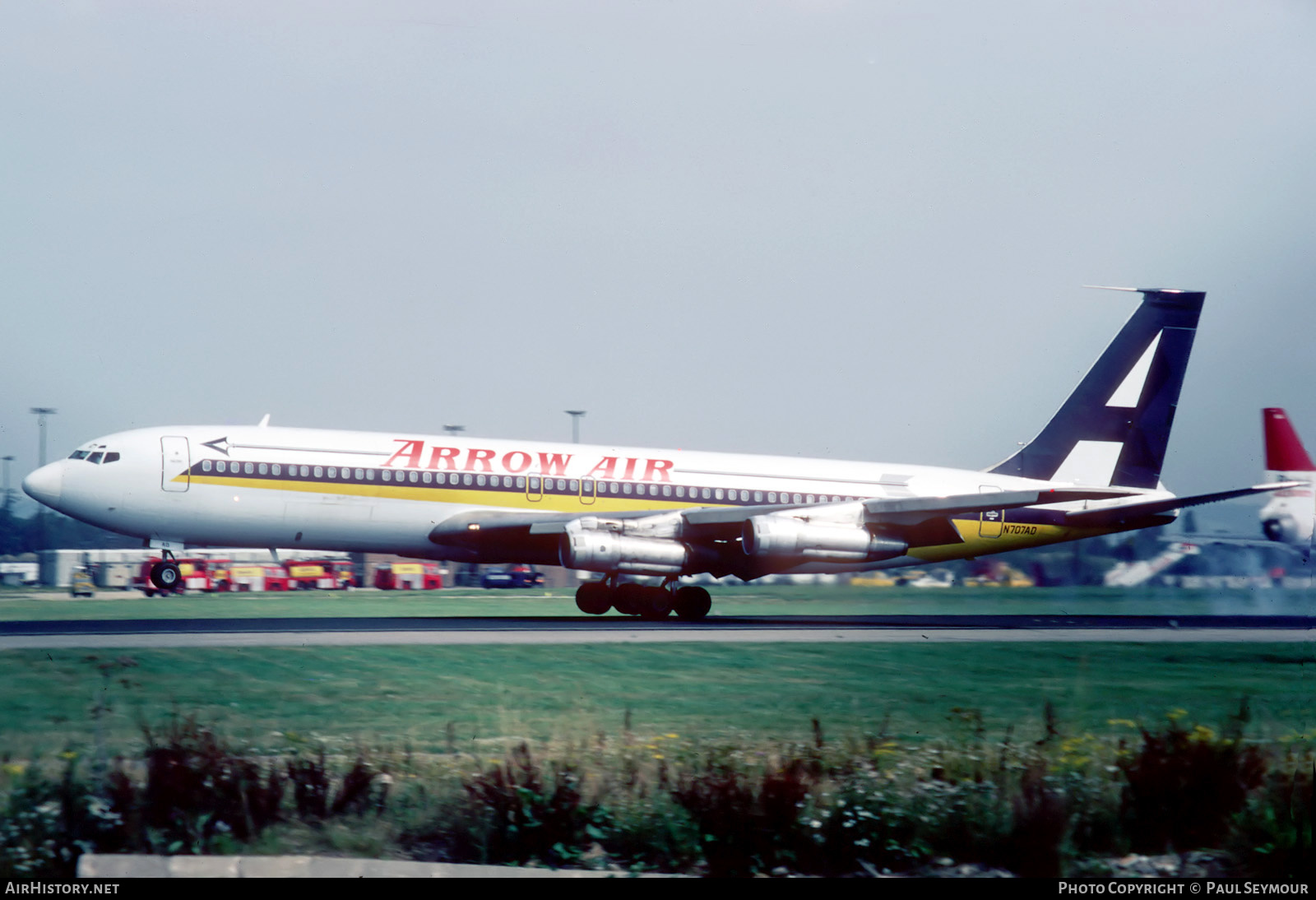 Aircraft Photo of N707AD | Boeing 707-327C | Arrow Air | AirHistory.net #655290