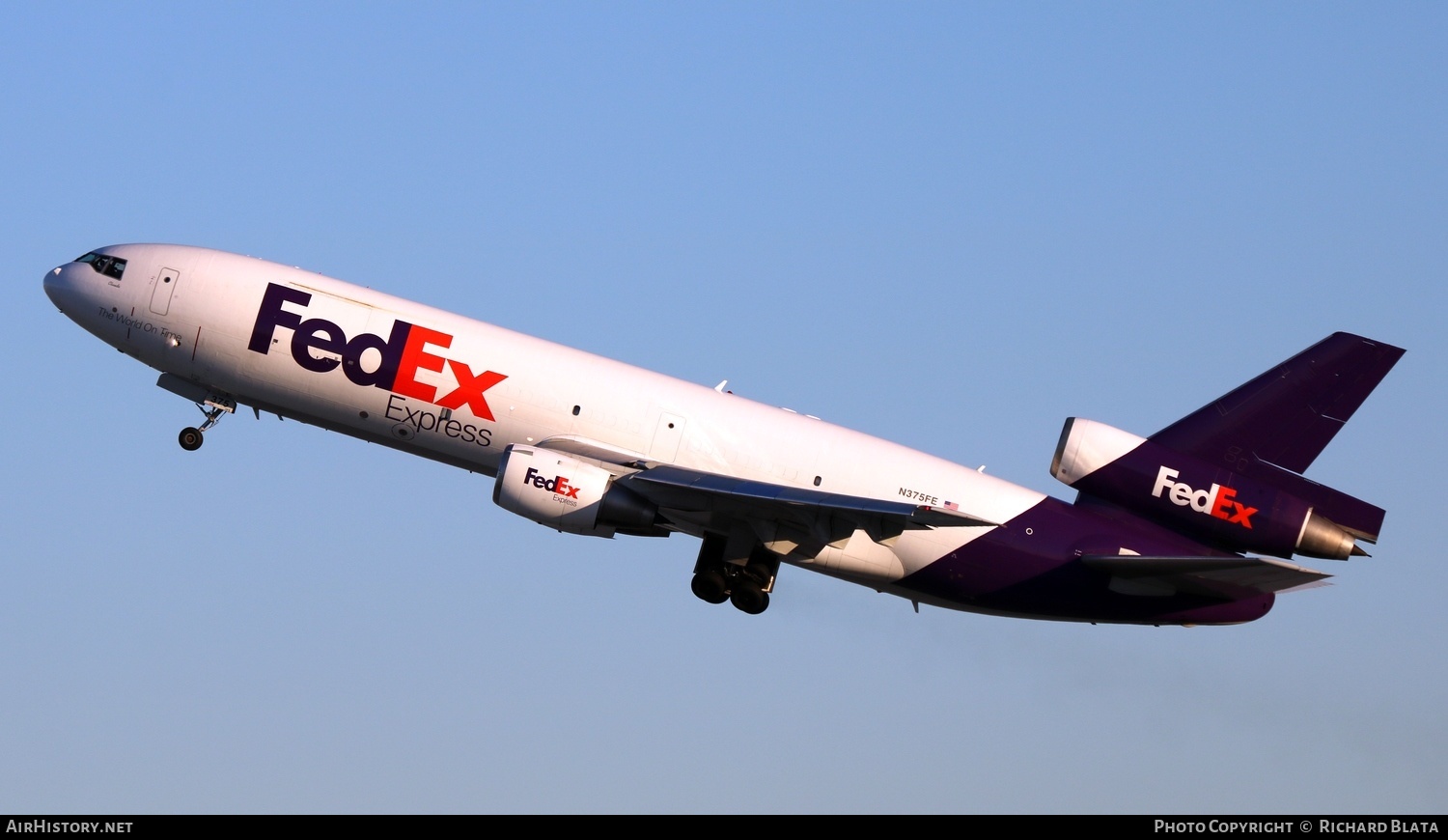 Aircraft Photo of N375FE | McDonnell Douglas DC-10-10(F) | FedEx Express - Federal Express | AirHistory.net #655291