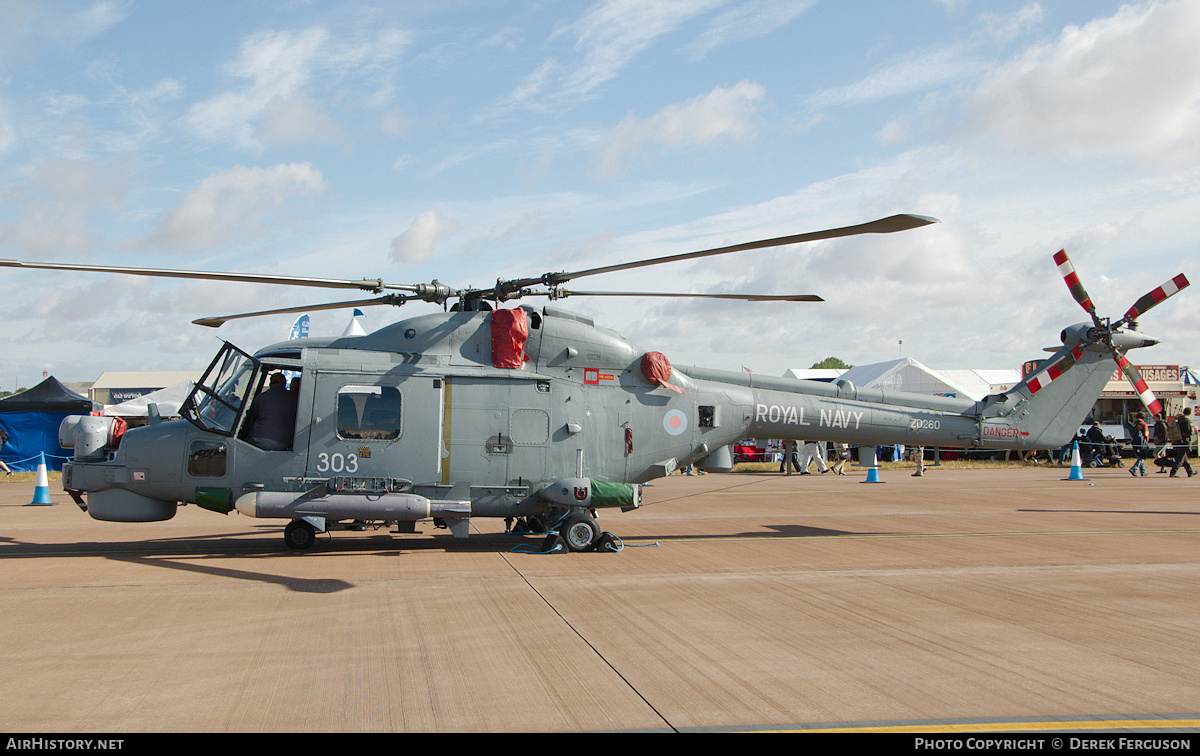 Aircraft Photo of ZD260 | Westland WG-13 Lynx HMA8DSP | UK - Navy | AirHistory.net #655293