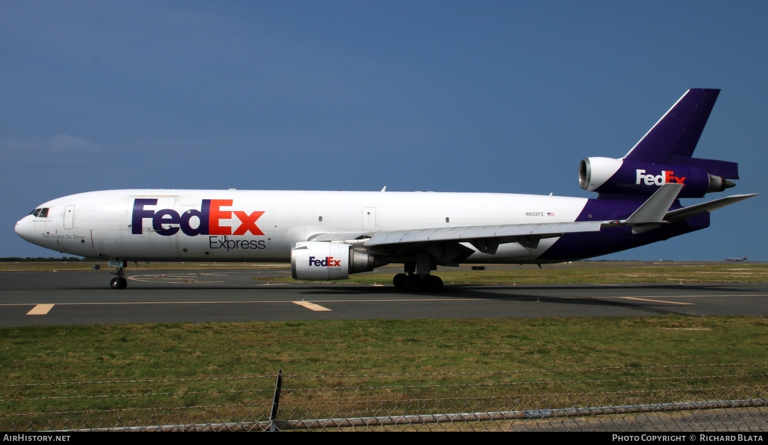 Aircraft Photo of N602FE | McDonnell Douglas MD-11F | FedEx Express - Federal Express | AirHistory.net #655303
