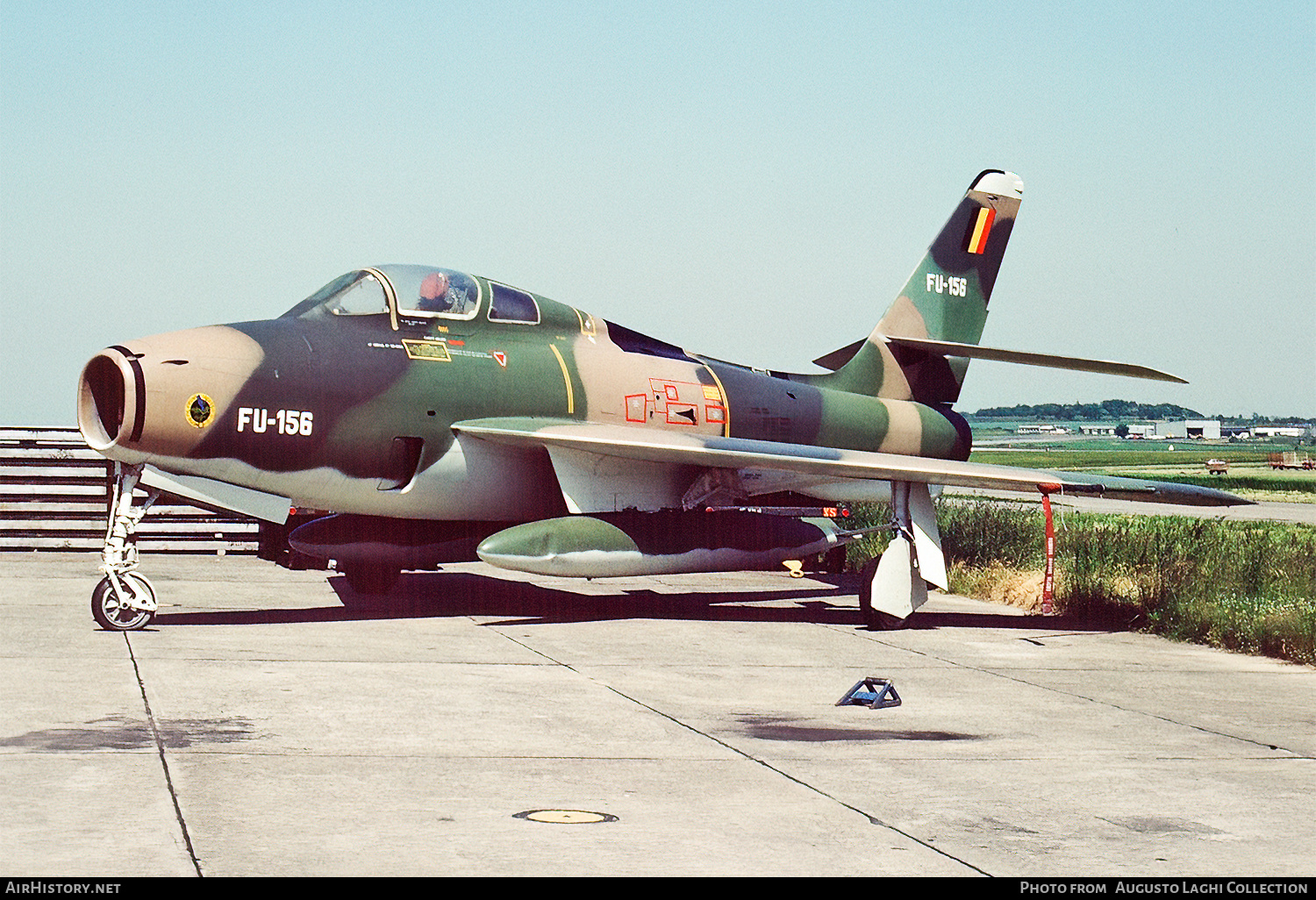 Aircraft Photo of FU156 | Republic F-84F Thunderstreak | Belgium - Air Force | AirHistory.net #655306