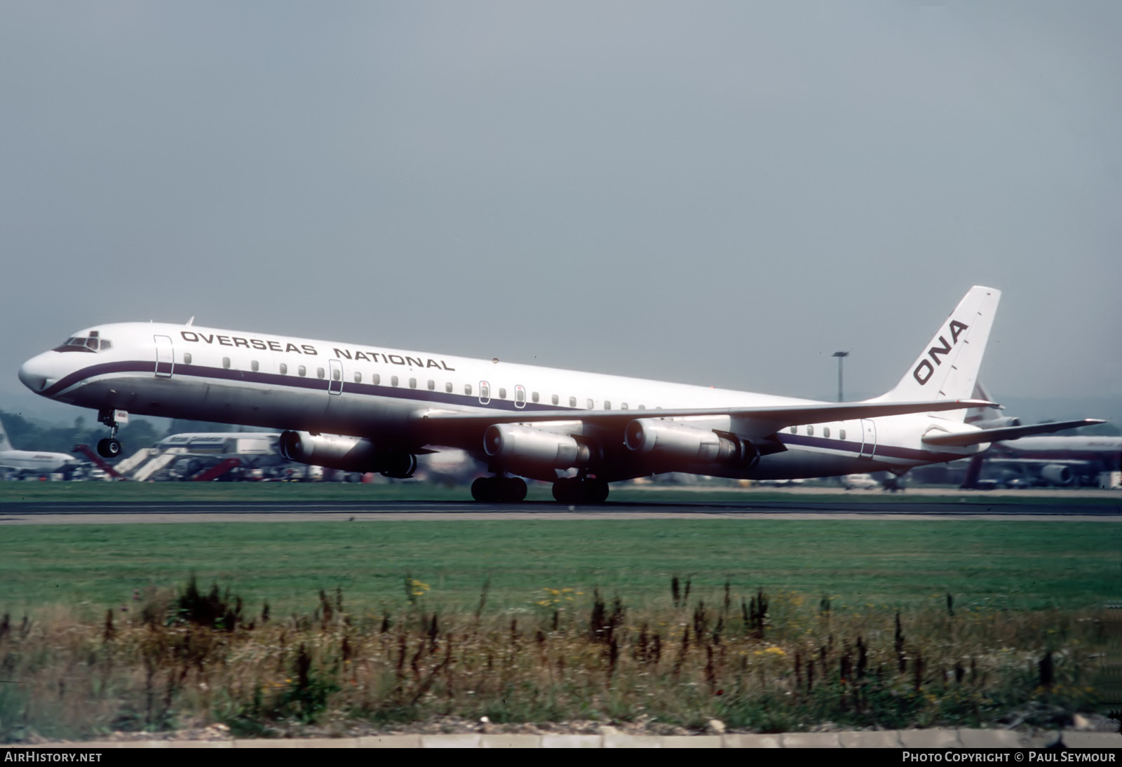 Aircraft Photo of N806WA | McDonnell Douglas DC-8-63CF | Overseas National Airways - ONA | AirHistory.net #655310