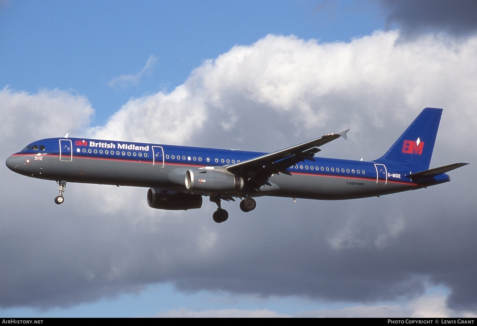 Aircraft Photo of G-MIDE | Airbus A321-231 | British Midland Airways - BMA | AirHistory.net #655311