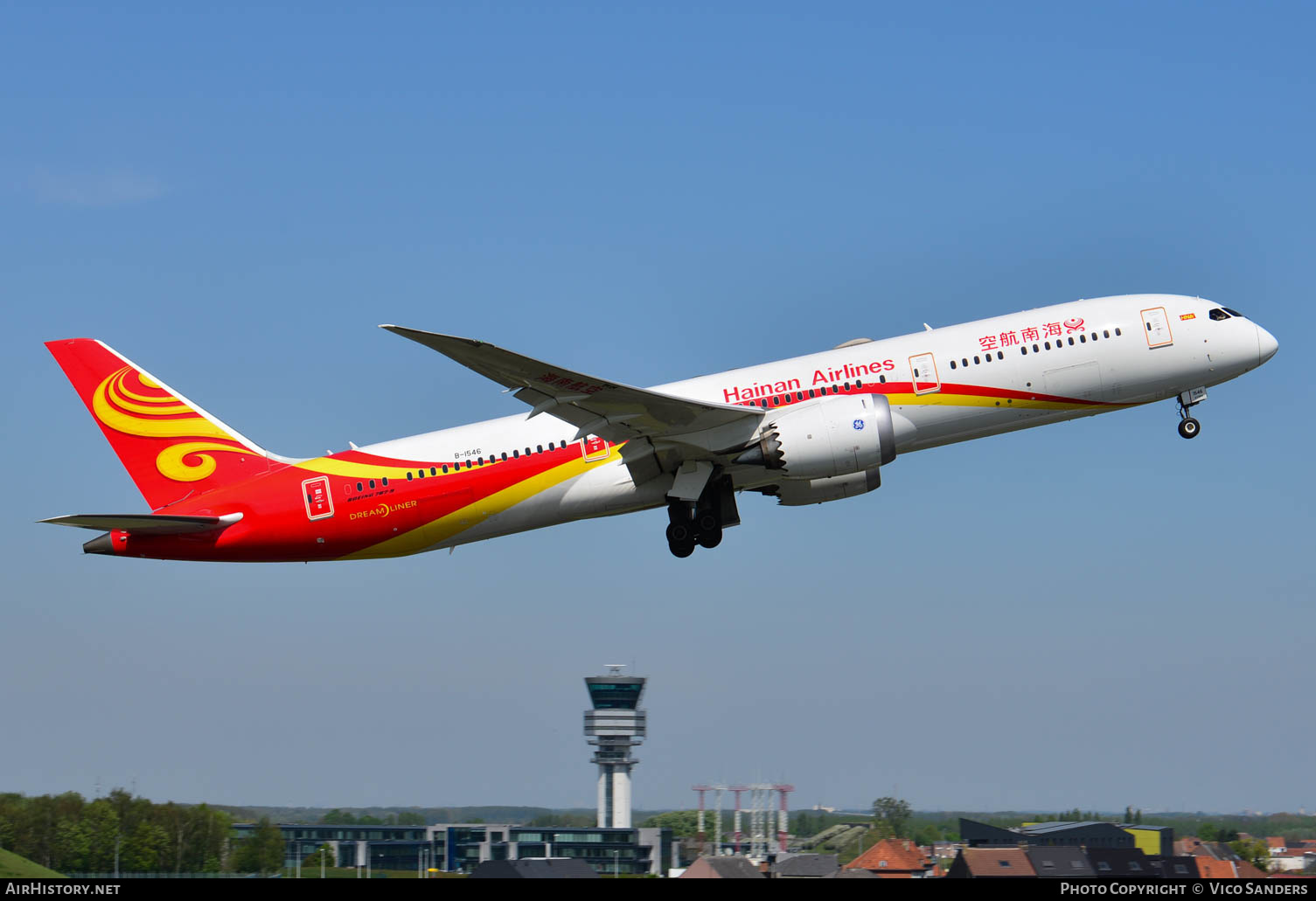 Aircraft Photo of B-1546 | Boeing 787-9 Dreamliner | Hainan Airlines | AirHistory.net #655314