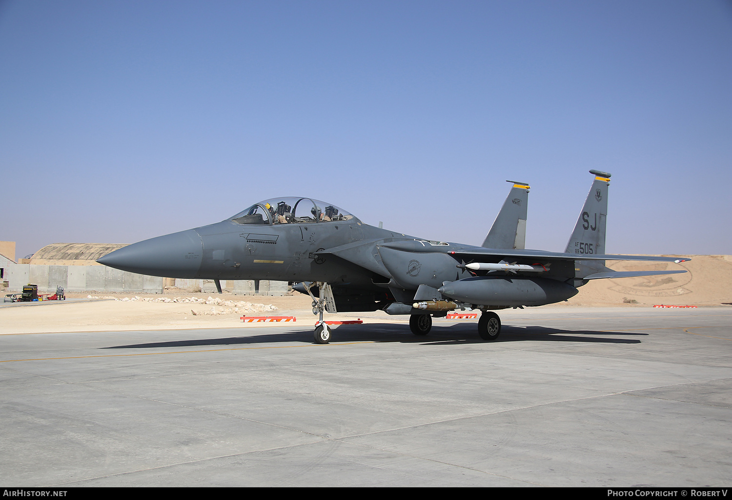 Aircraft Photo of 89-0505 / AF89-505 | Boeing F-15E Strike Eagle | USA - Air Force | AirHistory.net #655322