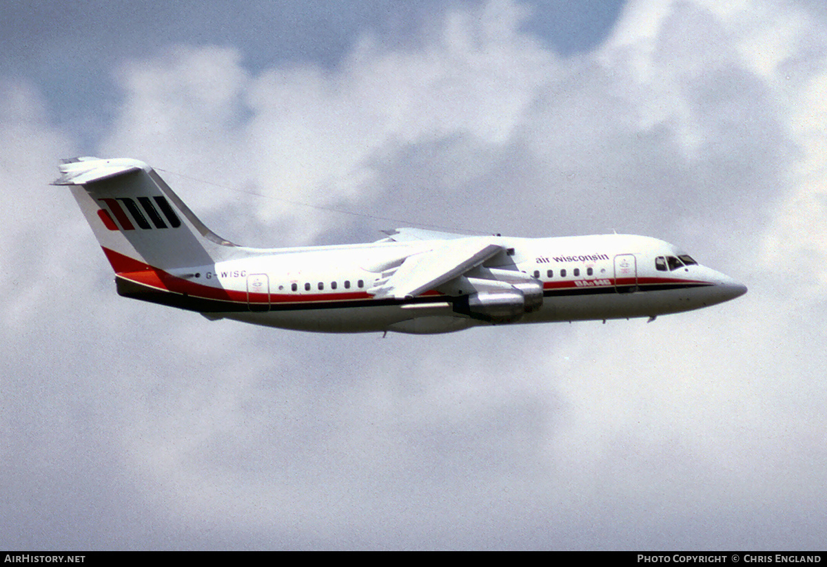 Aircraft Photo of G-WISC | British Aerospace BAe-146-200 | Air Wisconsin | AirHistory.net #655341