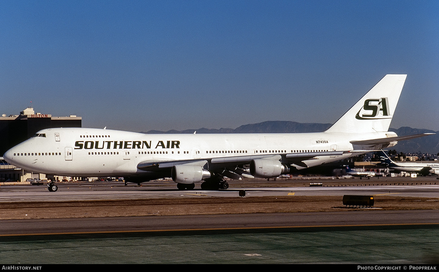 Aircraft Photo of N743SA | Boeing 747-230B(SF) | Southern Air | AirHistory.net #655346