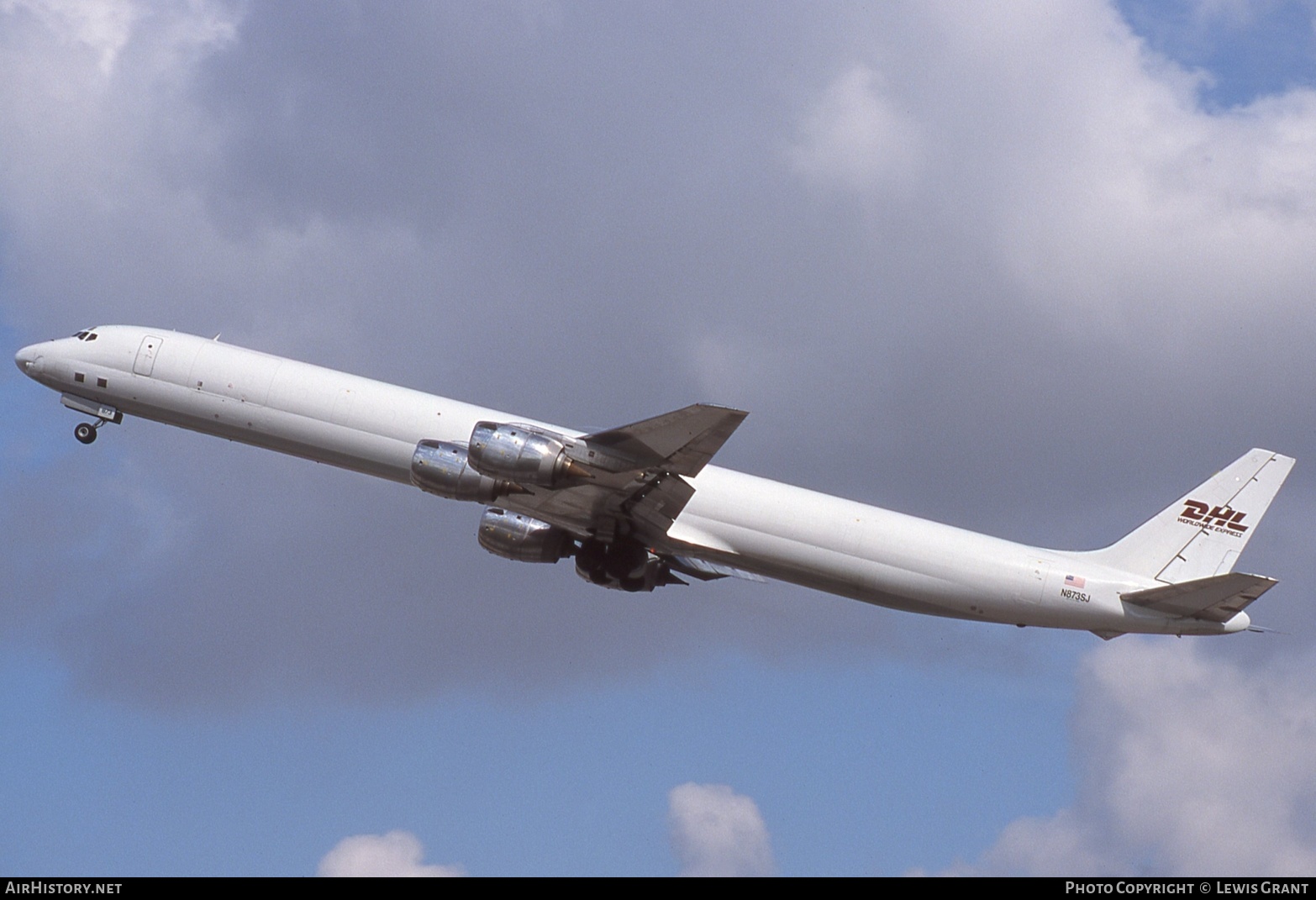 Aircraft Photo of N873SJ | McDonnell Douglas DC-8-73(F) | DHL Worldwide Express | AirHistory.net #655351