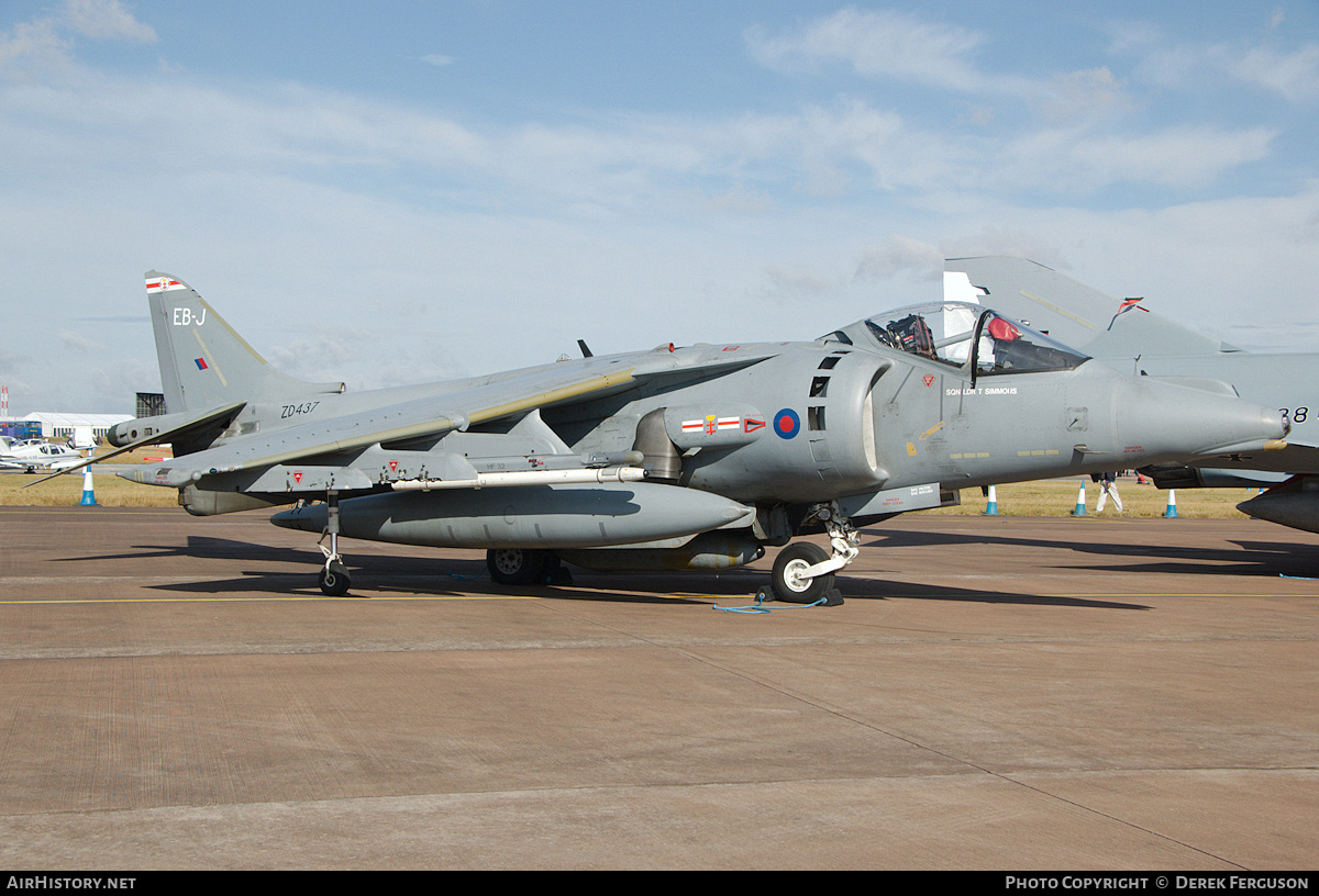 Aircraft Photo of ZD437 | British Aerospace Harrier GR9 | UK - Air Force | AirHistory.net #655355