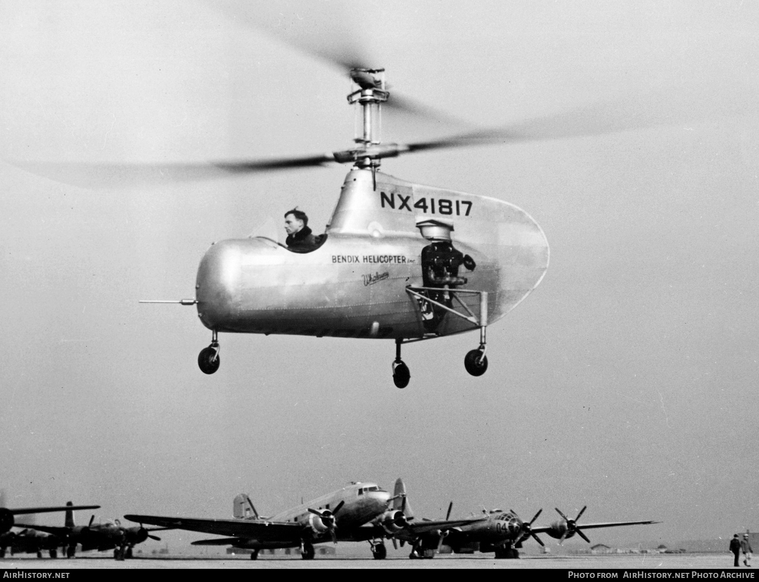 Aircraft Photo of NX41817 | Bendix K | Bendix Helicopter | AirHistory.net #655368