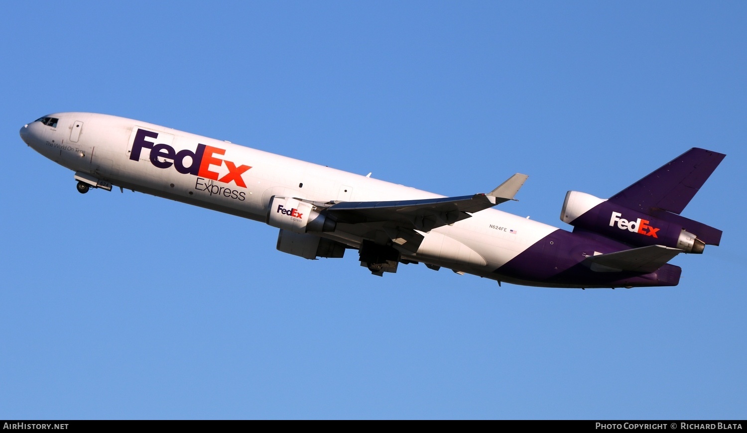 Aircraft Photo of N624FE | McDonnell Douglas MD-11/F | FedEx Express | AirHistory.net #655390