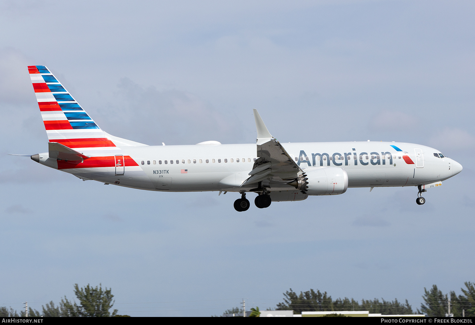 Aircraft Photo of N331TK | Boeing 737-8 Max 8 | American Airlines | AirHistory.net #655395