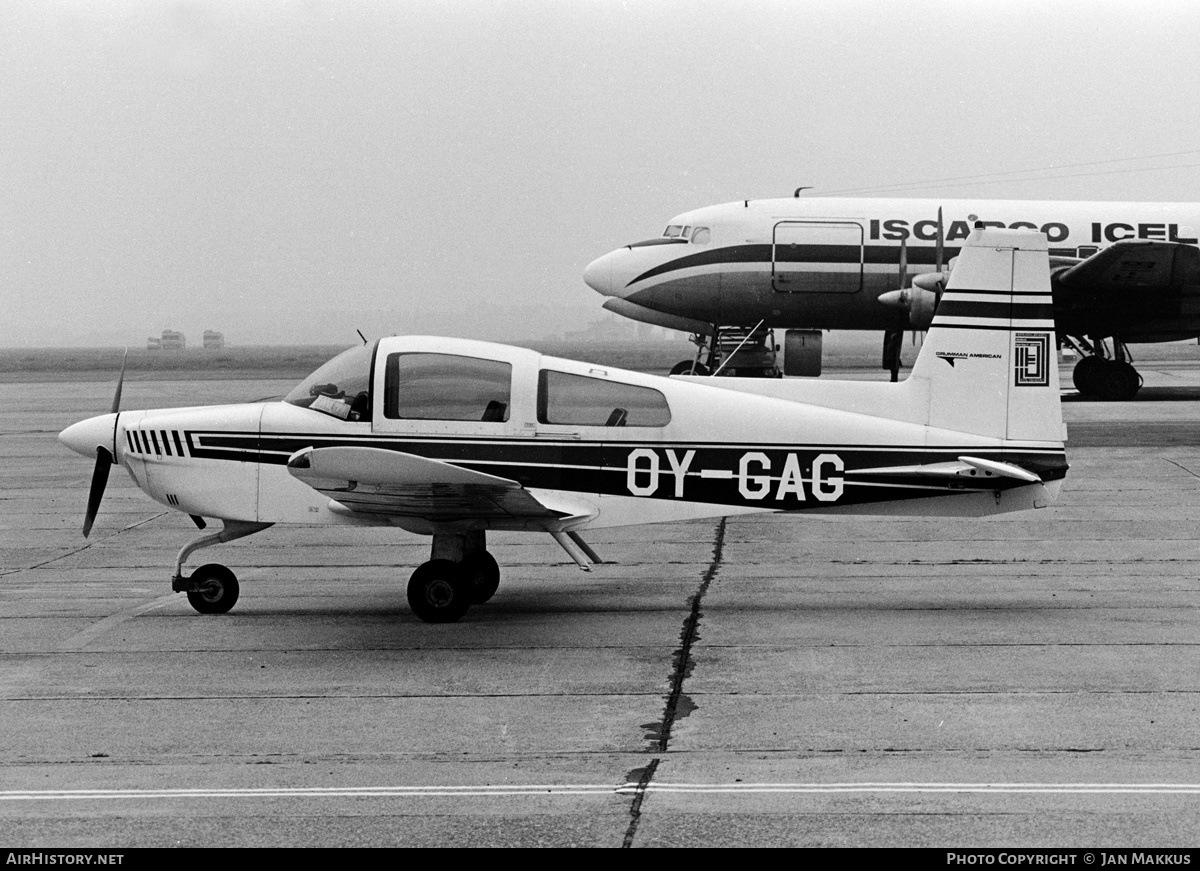 Aircraft Photo of OY-GAG | Grumman American AA-5 Traveler | AirHistory.net #655410