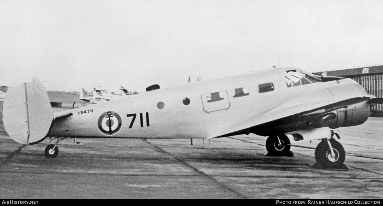 Aircraft Photo of 134711 | Beech SNB-5 Navigator | France - Navy | AirHistory.net #655439