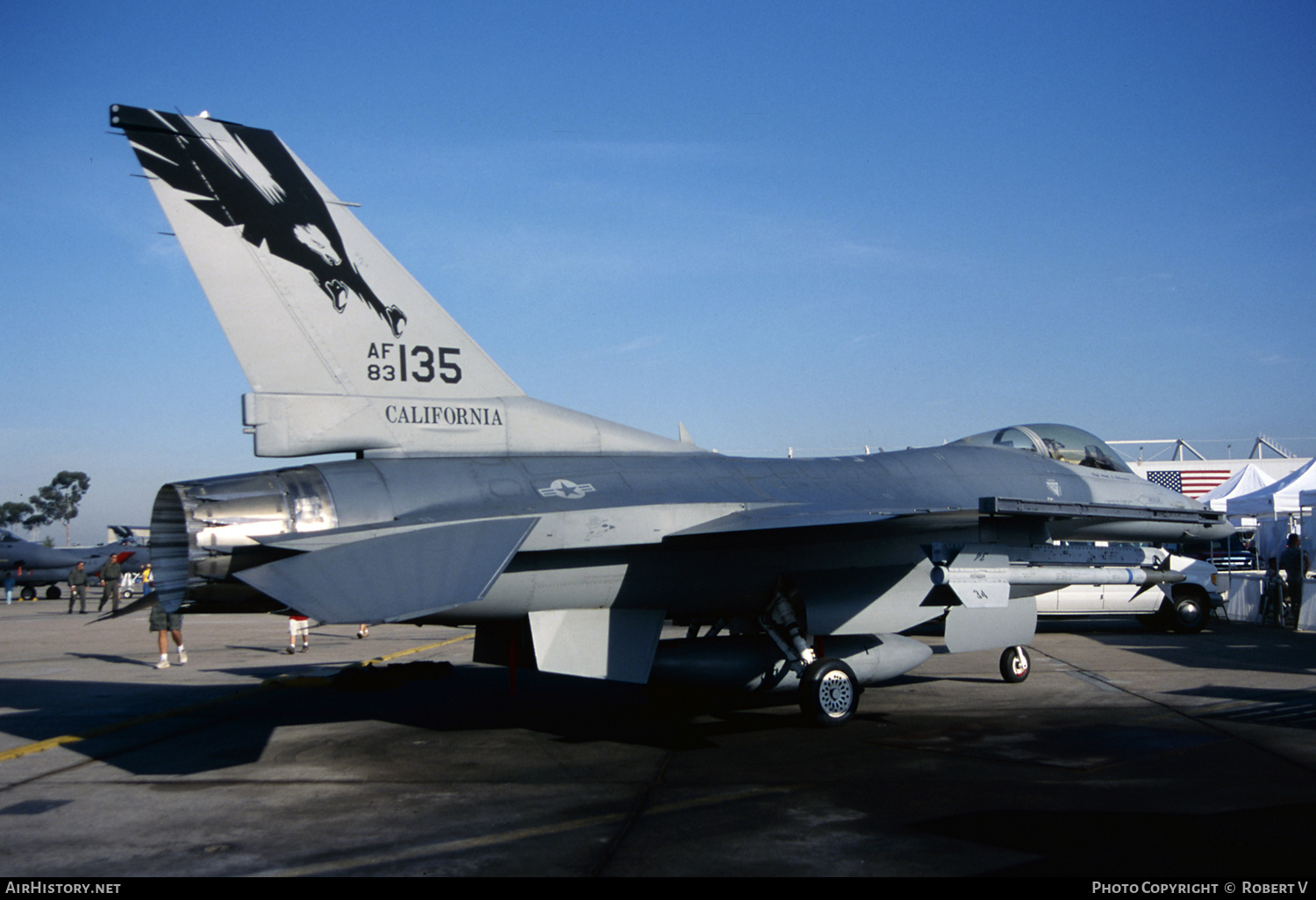 Aircraft Photo of 83-1135 / AF83-135 | General Dynamics F-16C Fighting Falcon | USA - Air Force | AirHistory.net #655449
