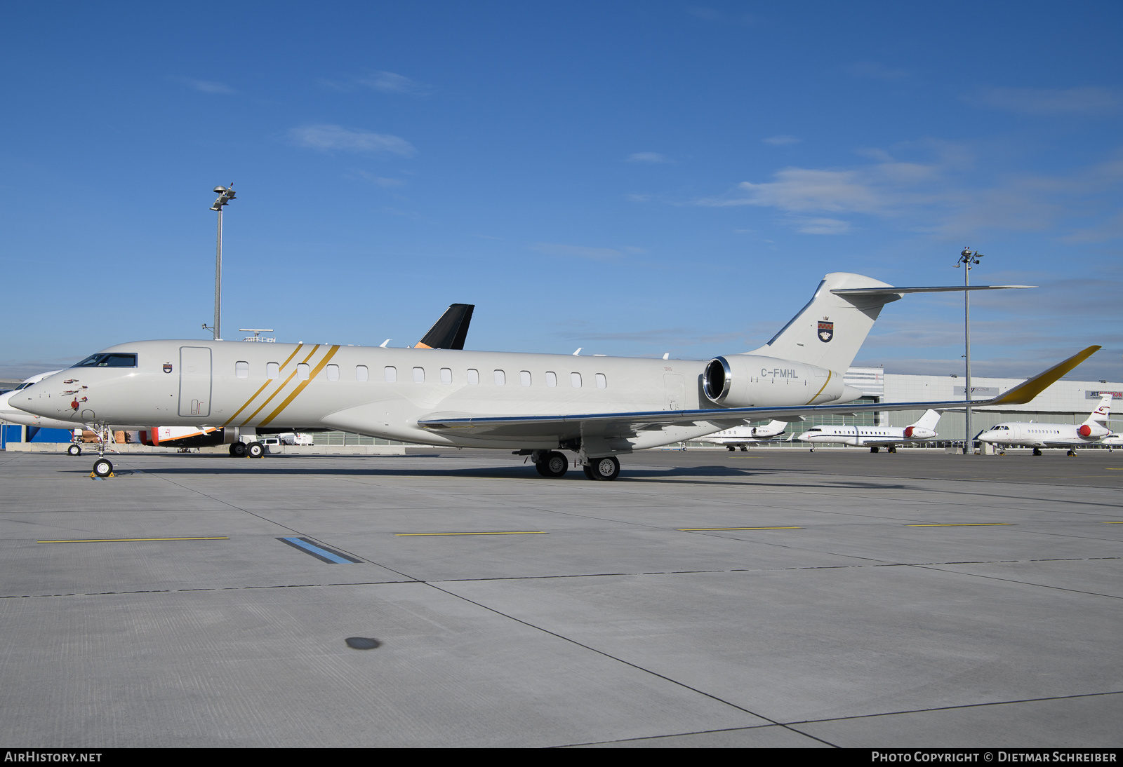 Aircraft Photo of C-FMHL | Bombardier Global 7500 (BD-700-2A12) | Mark Anthony Group | AirHistory.net #655461