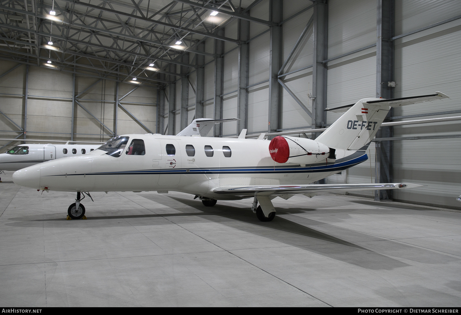 Aircraft Photo of OE-FET | Cessna 525 CitationJet CJ1 | AirHistory.net #655464