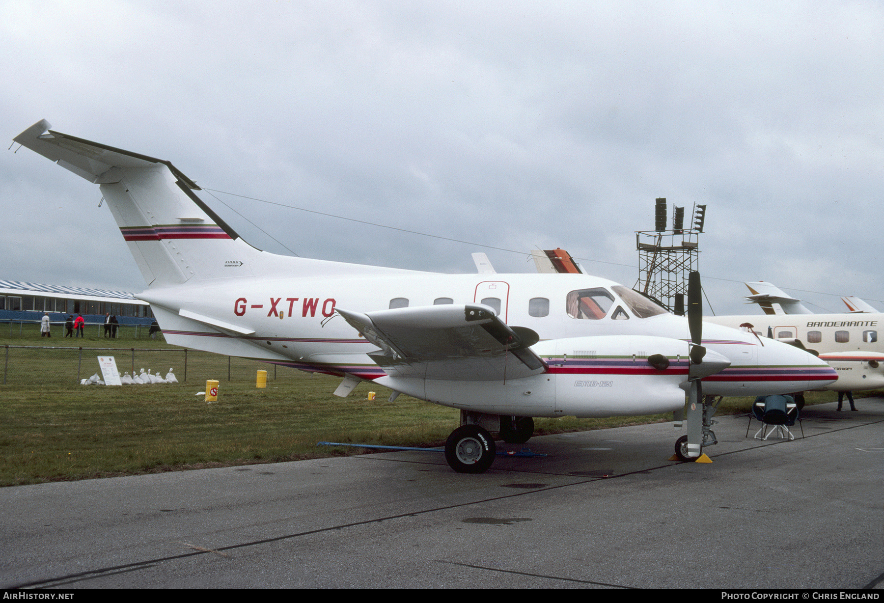 Aircraft Photo of G-XTWO | Embraer EMB-121A Xingu | AirHistory.net #655472