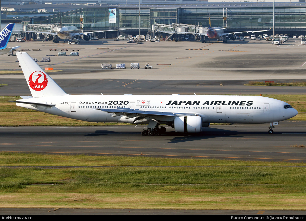 Aircraft Photo of JA773J | Boeing 777-246/ER | Japan Airlines - JAL | AirHistory.net #655474