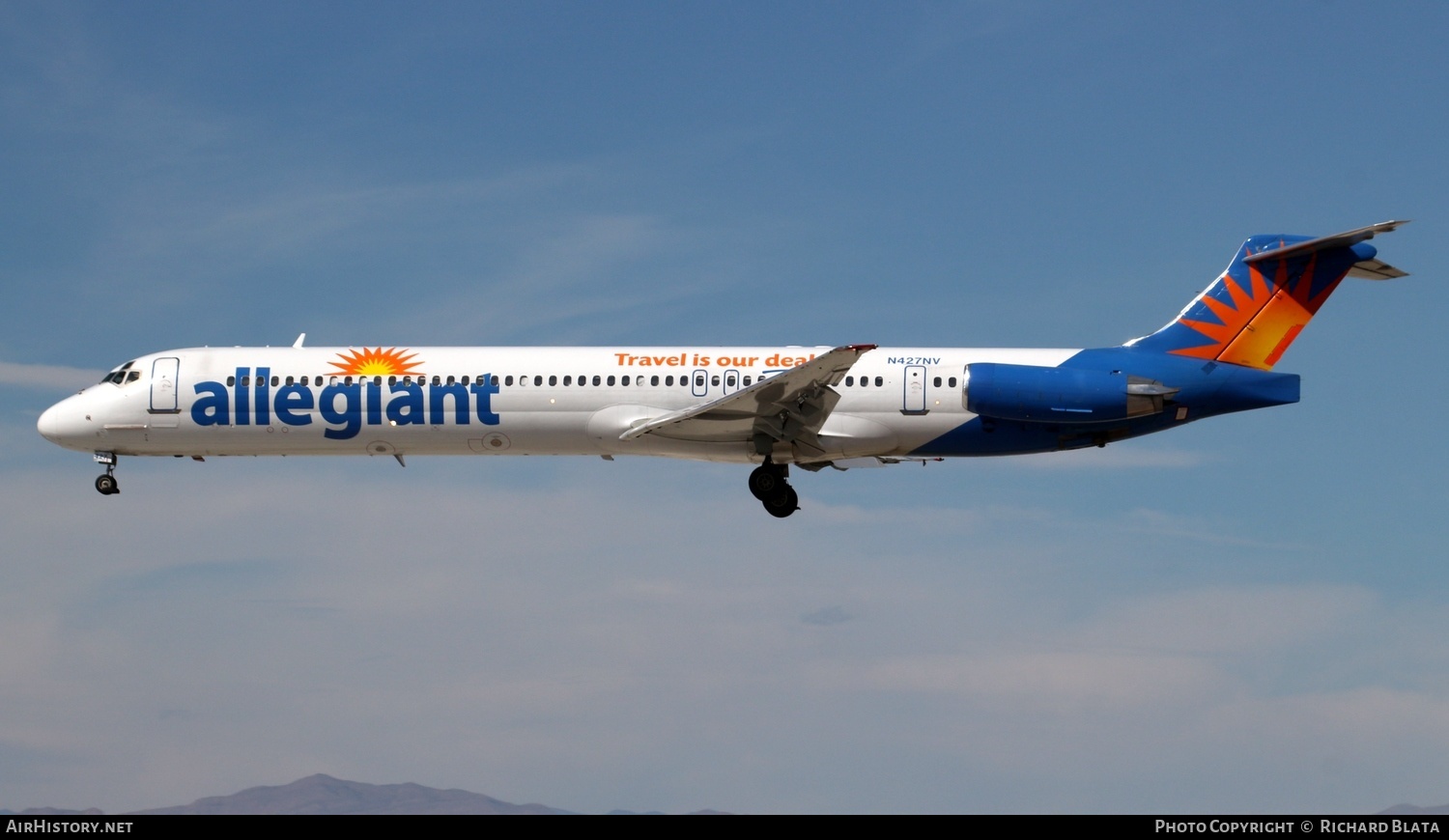 Aircraft Photo of N427NV | McDonnell Douglas MD-83 (DC-9-83) | Allegiant Air | AirHistory.net #655503