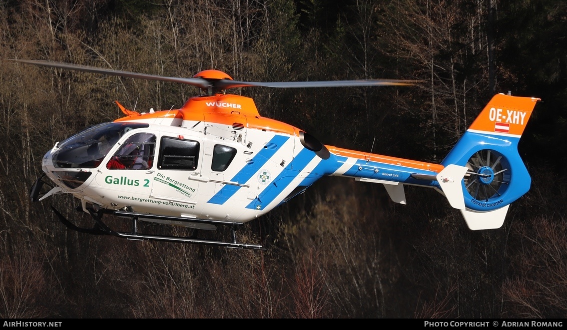 Aircraft Photo of OE-XHY | Eurocopter EC-135P-2 | Wucher Helicopter | AirHistory.net #655515