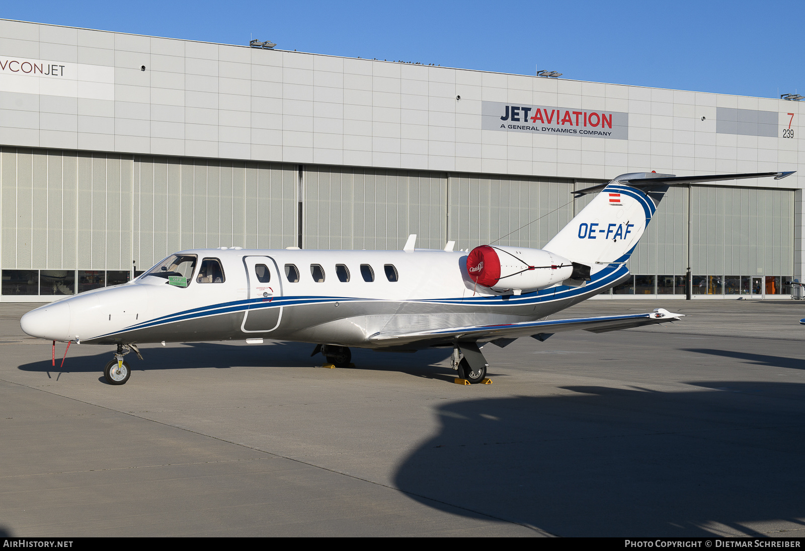 Aircraft Photo of OE-FAF | Cessna 525A CitationJet CJ2 | AirHistory.net #655554