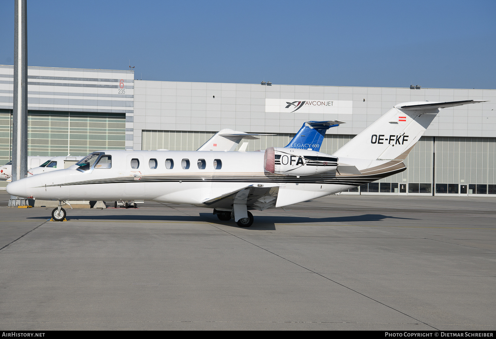 Aircraft Photo of OE-FKF | Cessna 525A CitationJet CJ2+ | AirHistory.net #655555