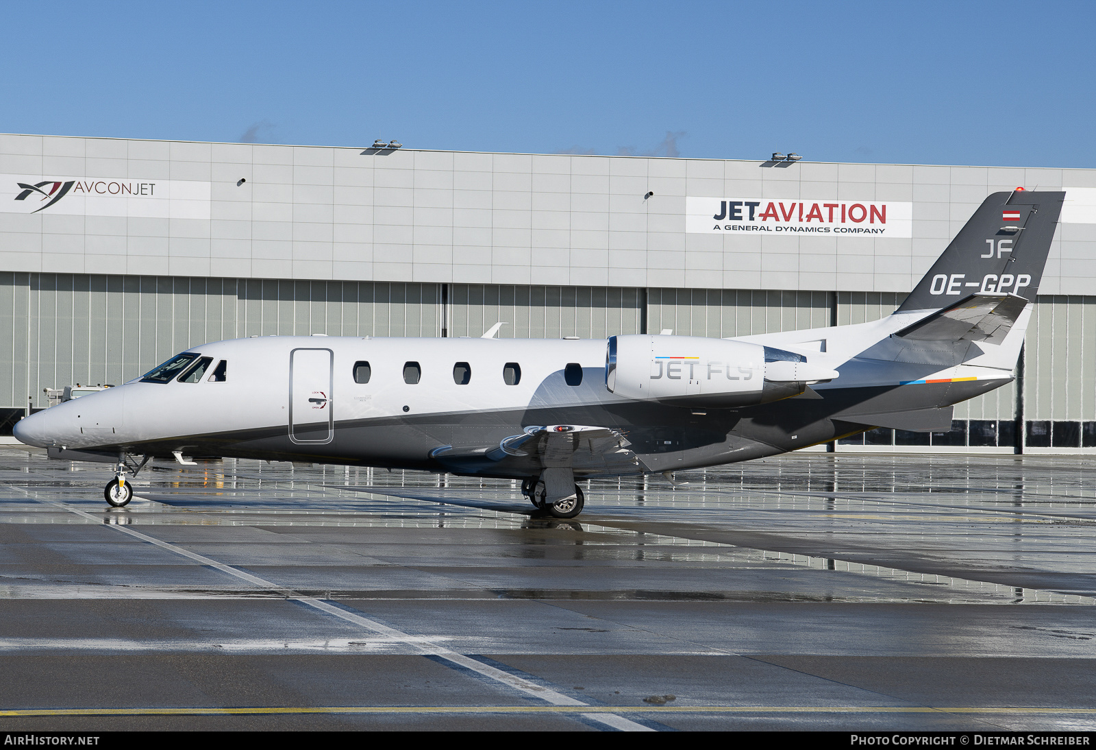 Aircraft Photo of OE-GPP | Cessna 560XL Citation XLS+ | Jet Fly | AirHistory.net #655569