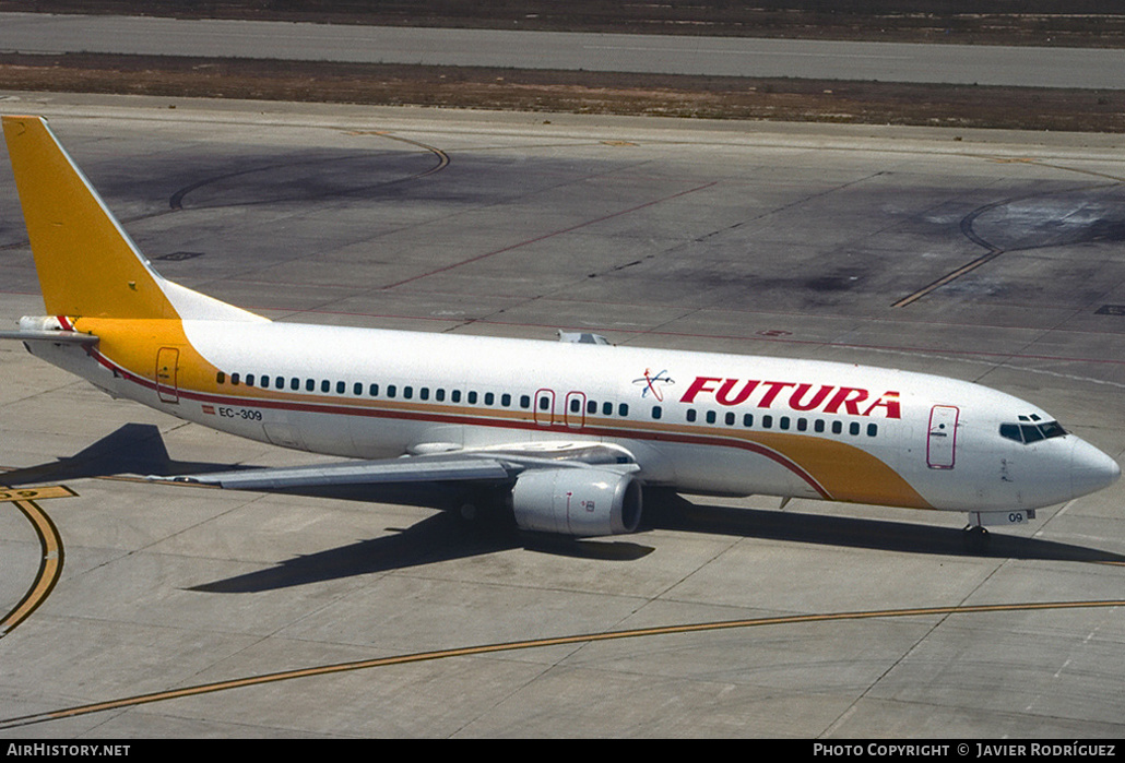 Aircraft Photo of EC-309 | Boeing 737-46B | Futura International Airways | AirHistory.net #655571
