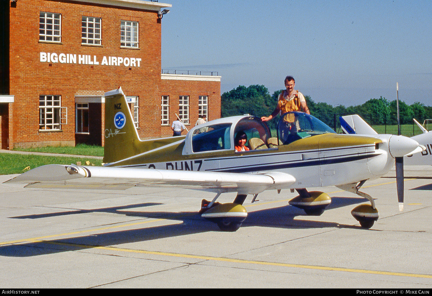 Aircraft Photo of G-BHNZ | Grumman American AA-5B Tiger | Biggin Hill School of Flying | AirHistory.net #655592