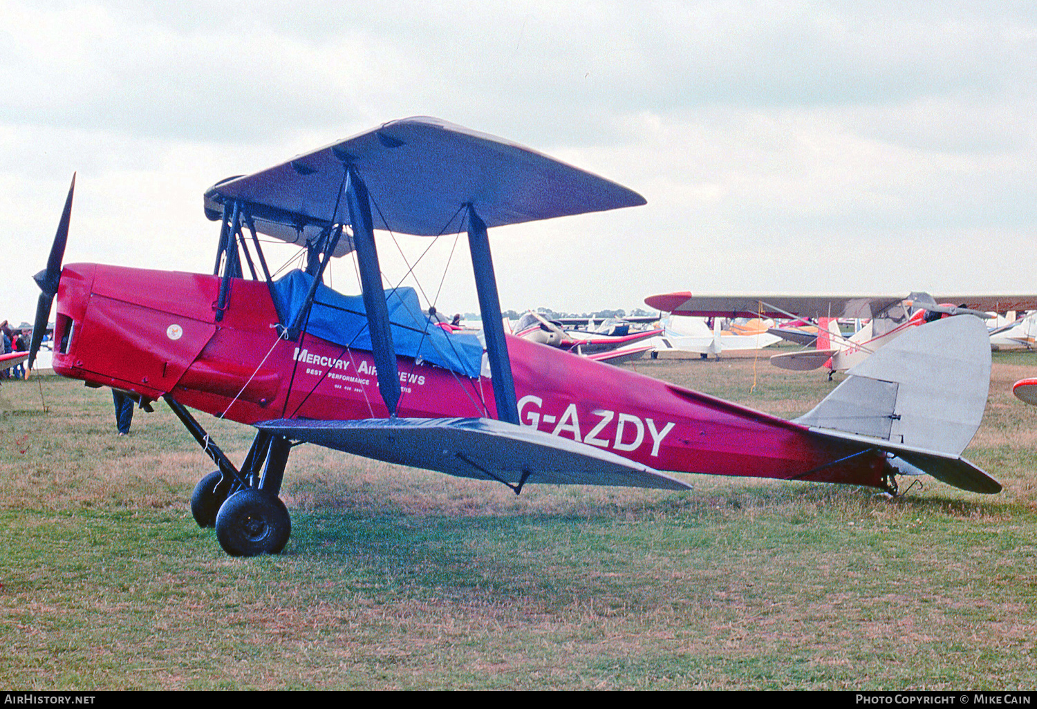 Aircraft Photo of G-AZDY | De Havilland D.H. 82A Tiger Moth II | AirHistory.net #655597