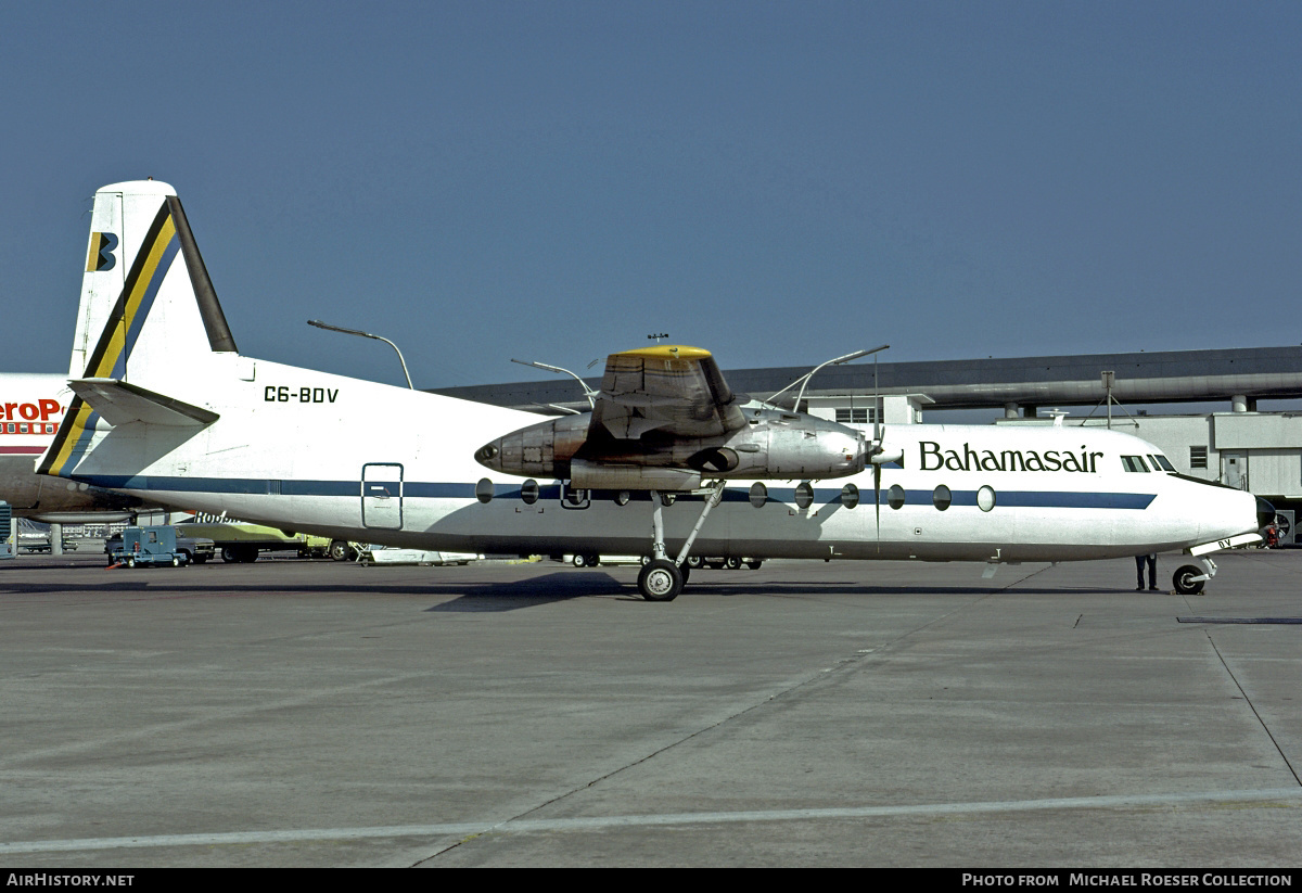 Aircraft Photo of C6-BDV | Fairchild Hiller FH-227E | Bahamasair | AirHistory.net #655598