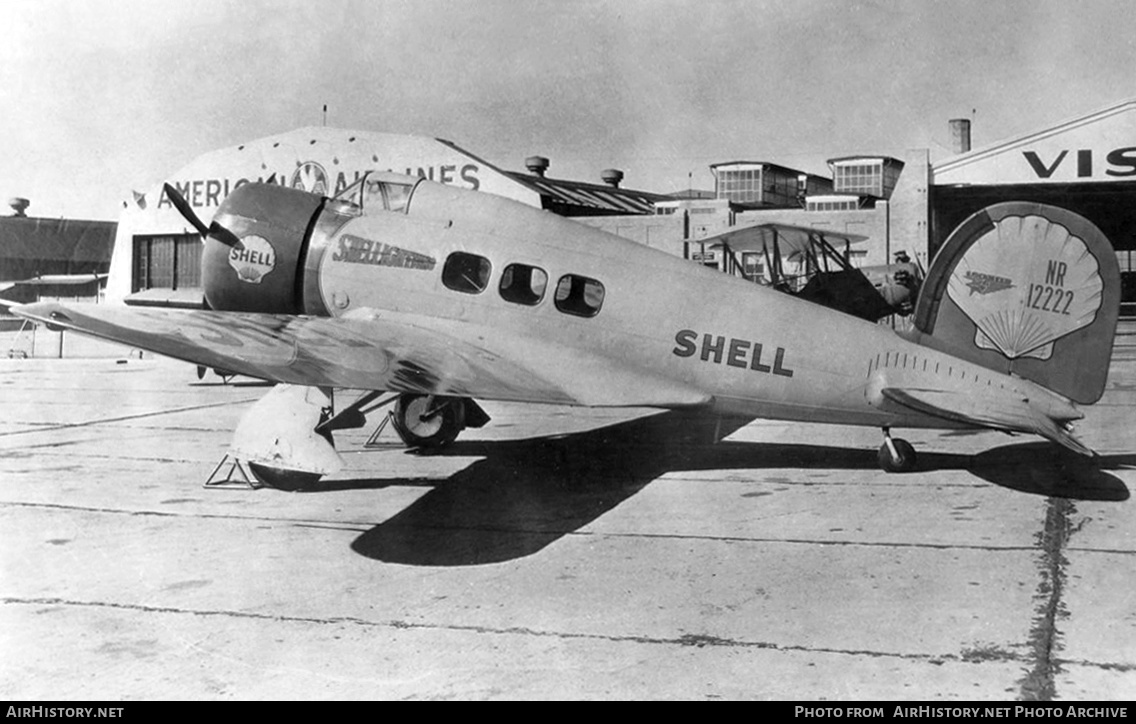 Aircraft Photo of NR12222 | Lockheed 9C Orion | Shell | AirHistory.net #655602