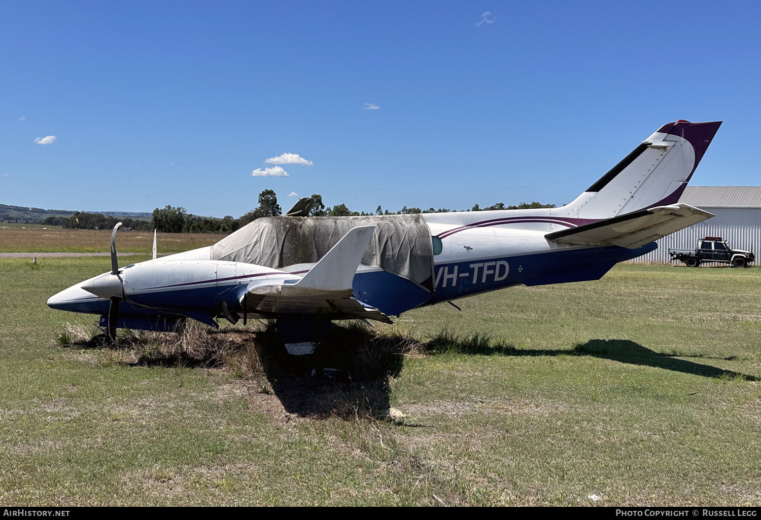 Aircraft Photo of VH-TFD | Beech A60 Duke | AirHistory.net #655614