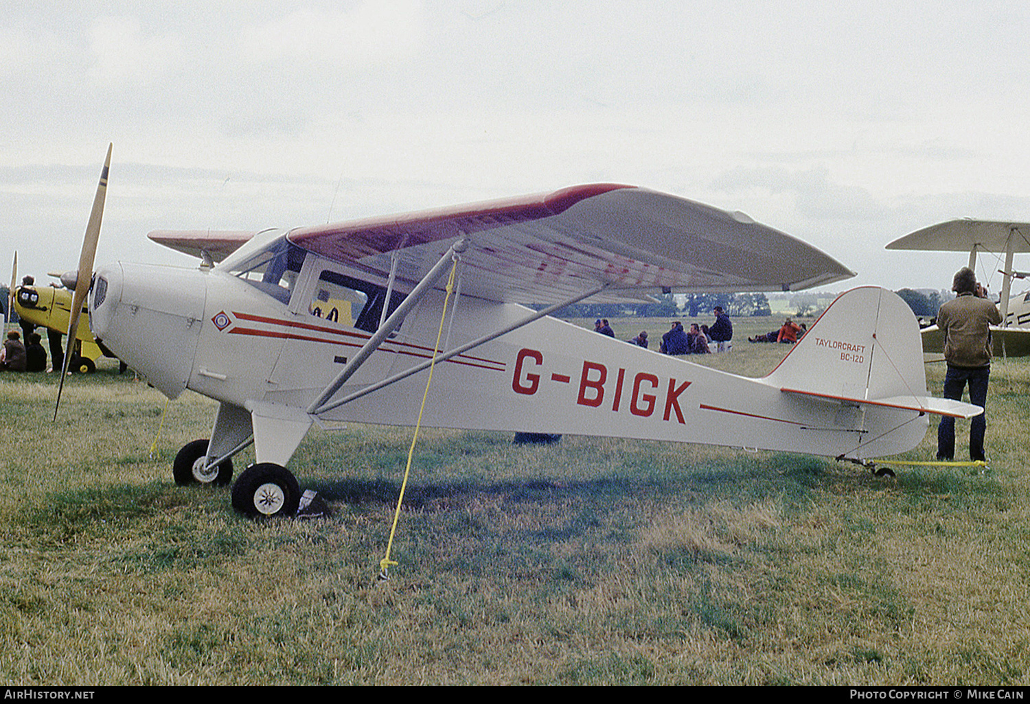 Aircraft Photo of G-BIGK | Taylorcraft BC-12D | AirHistory.net #655622