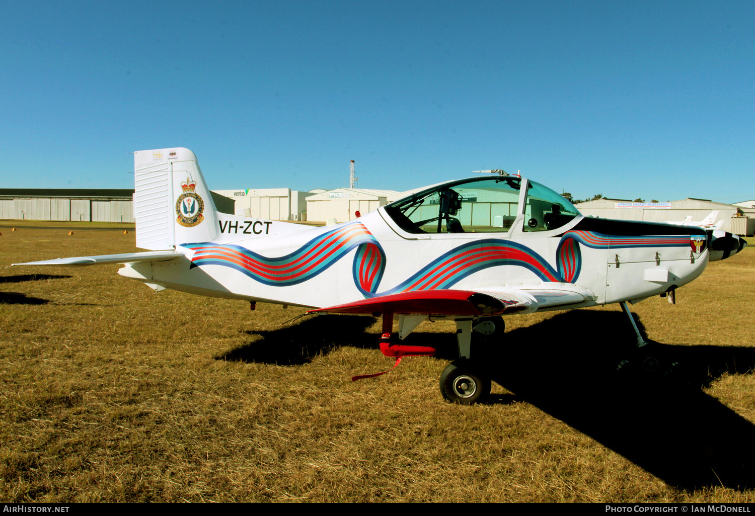 Aircraft Photo of VH-ZCT | New Zealand CT-4A Airtrainer | AirHistory.net #655624