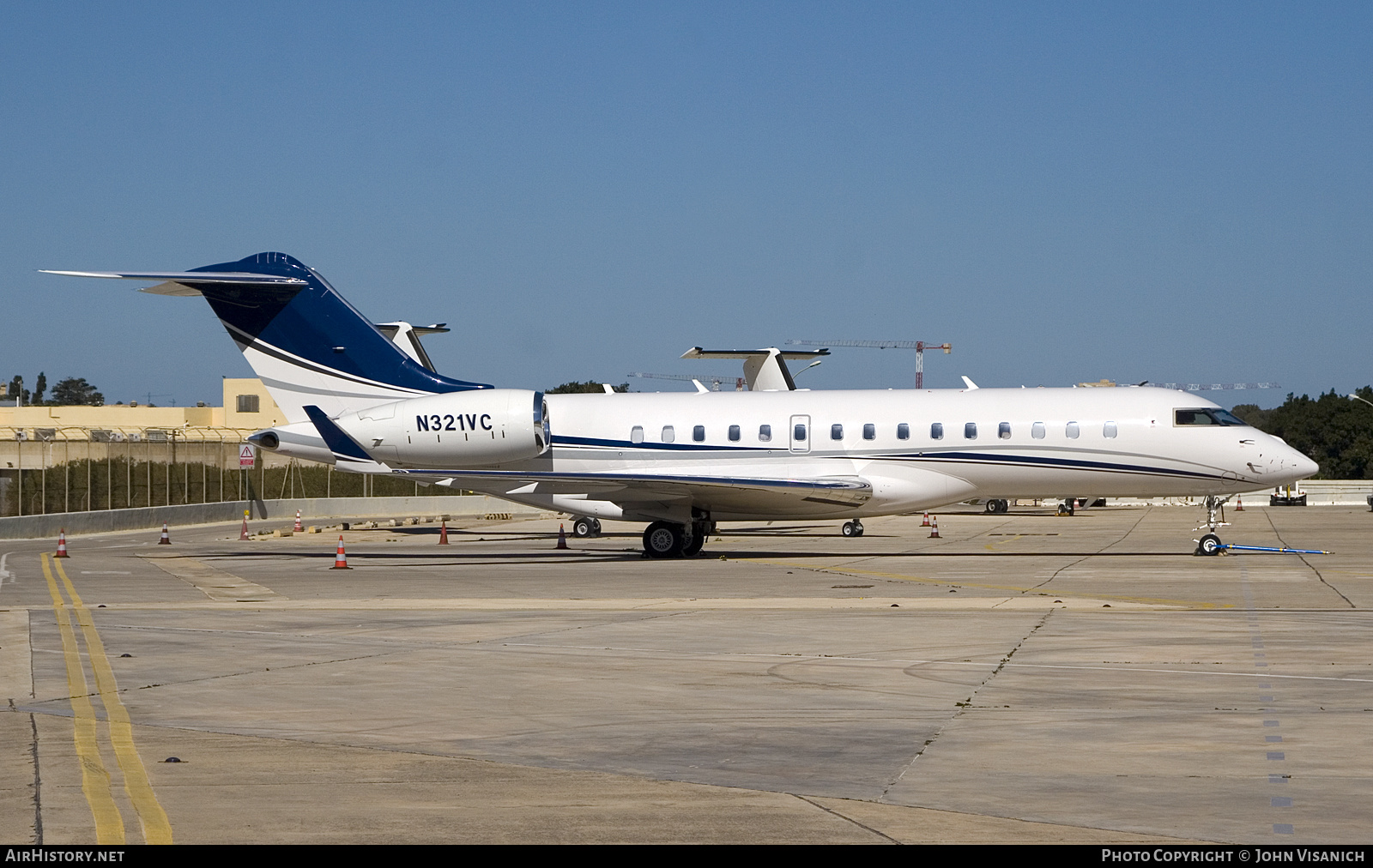 Aircraft Photo of N321VC | Bombardier Global Express XRS (BD-700-1A10) | AirHistory.net #655626